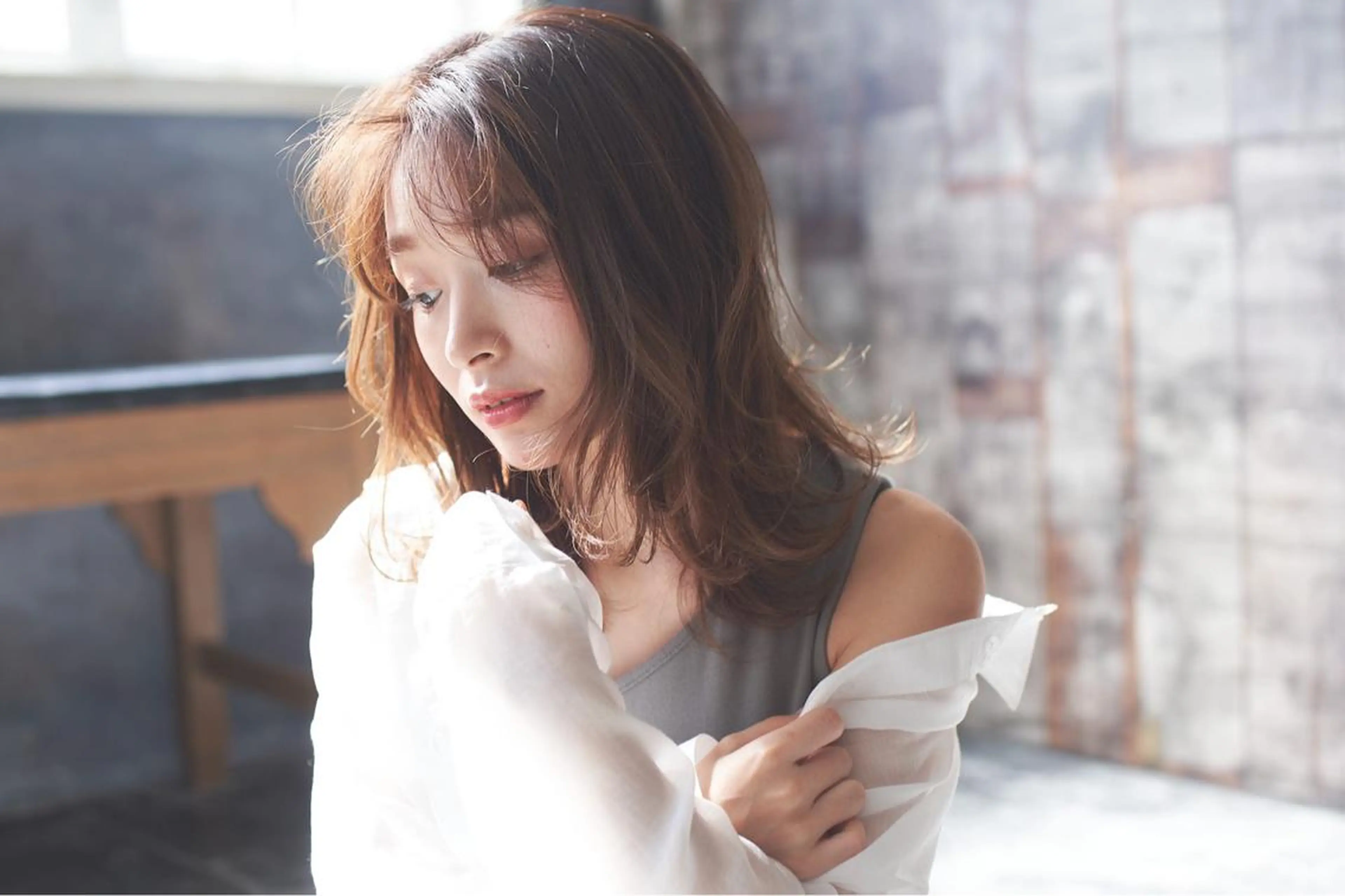 ロング ヘアカラー トリートメント LIEN HAIR【リアンヘアー】所属・【髪質改善】 梅田　聡のヘアスタイル