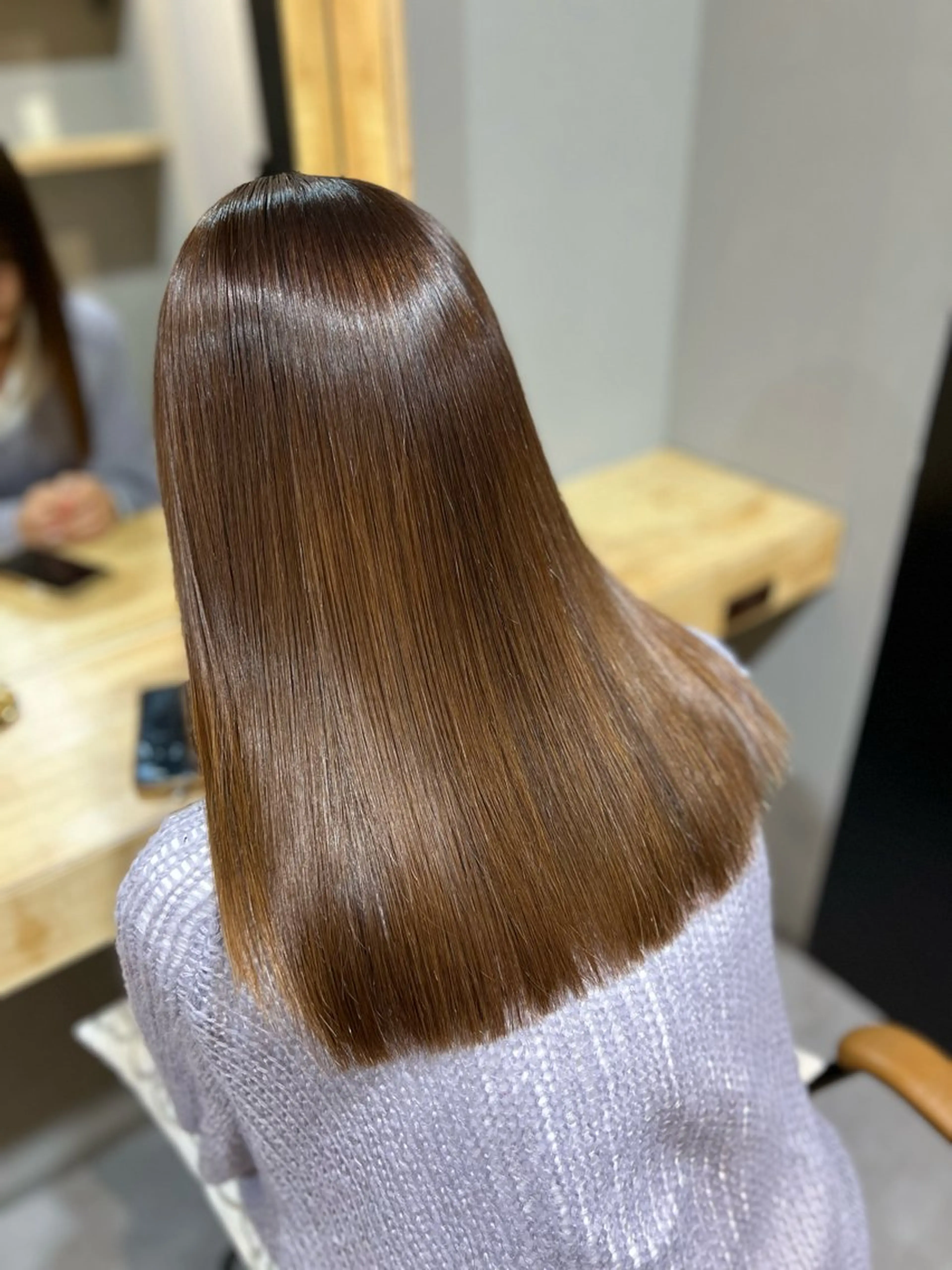 ロング 髪質改善 トリートメント 神戸ボブ✂️ ioe三宮/田 伸佳のヘアスタイル