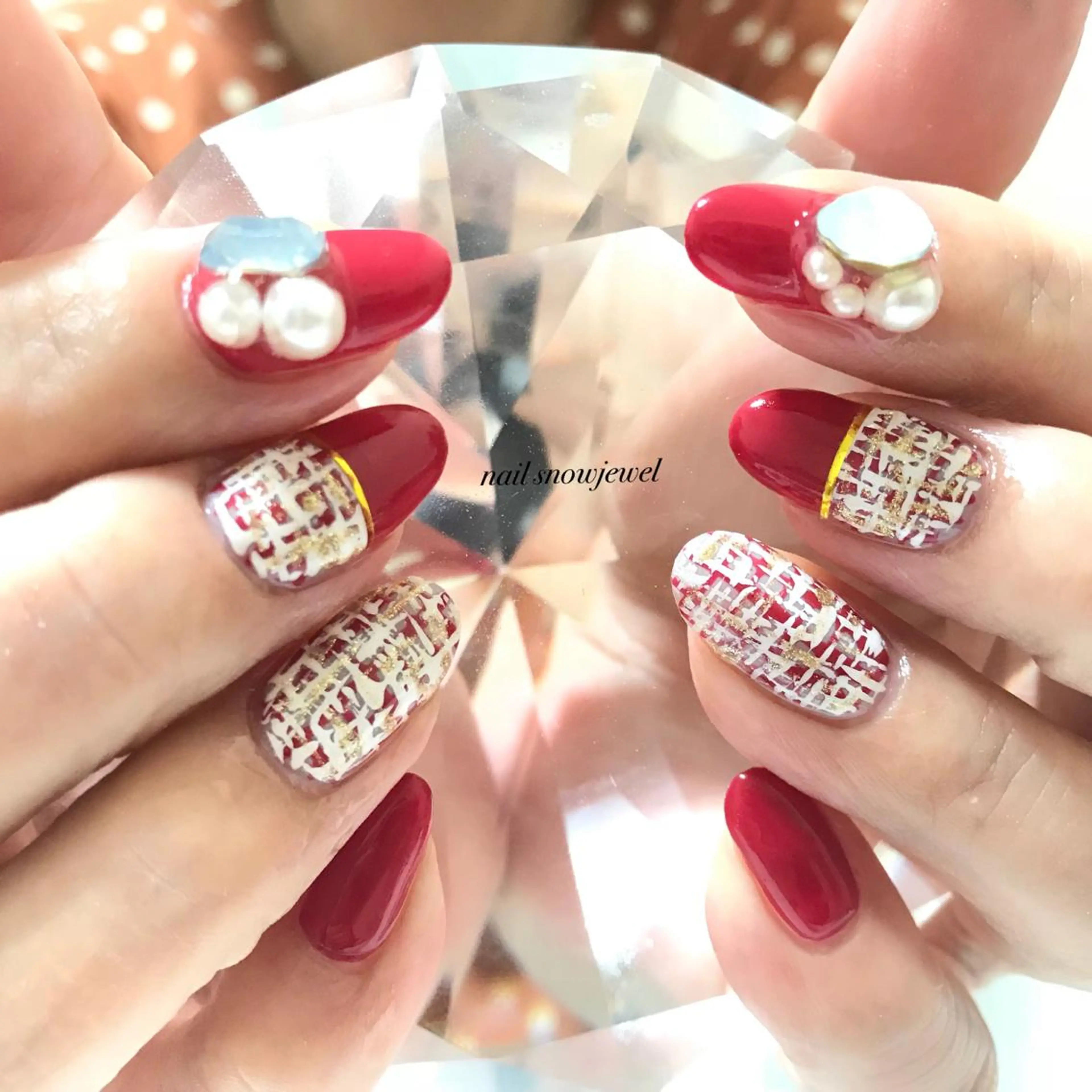ネイル nail snowjewelのネイルデザイン