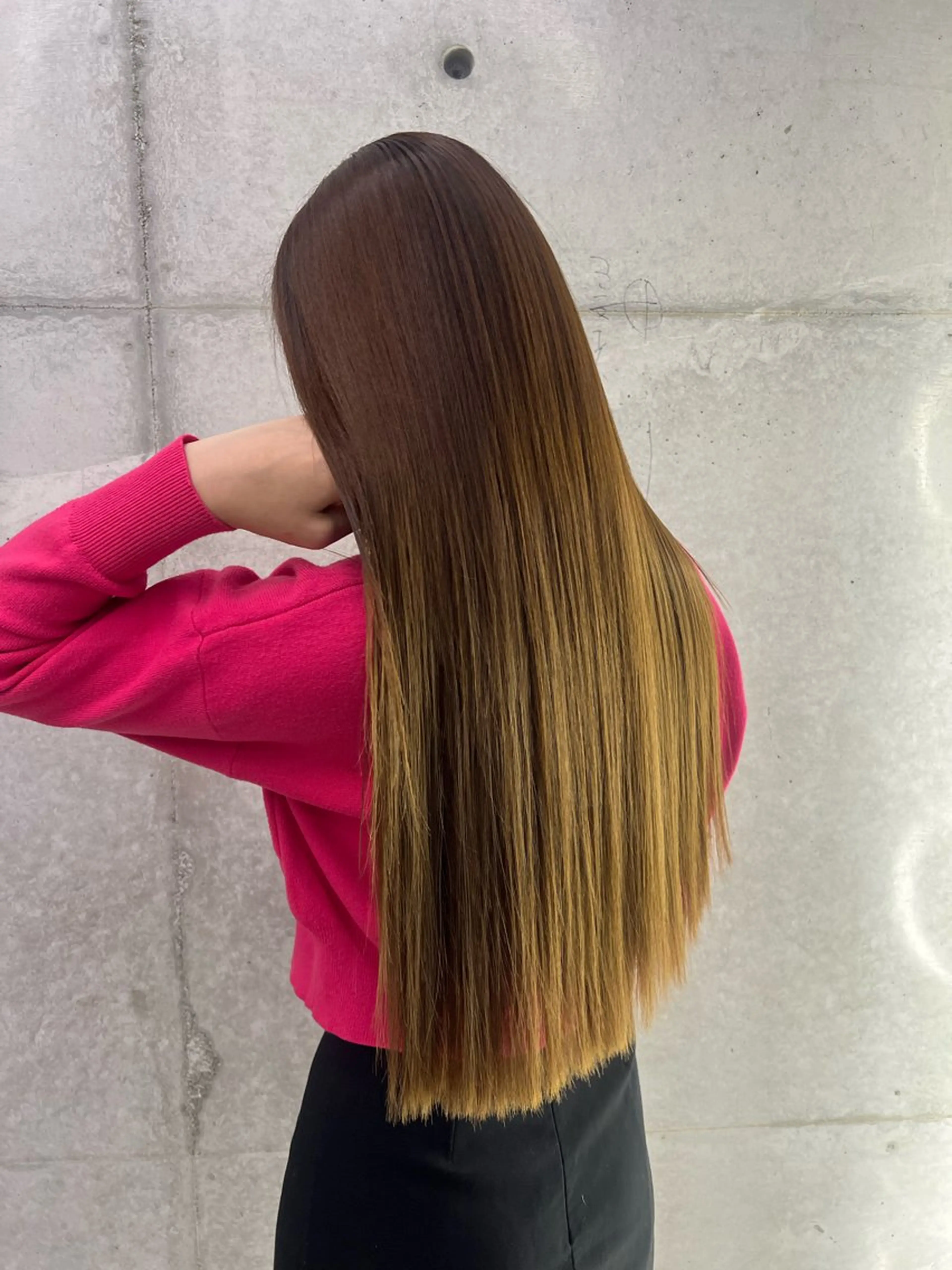 ロング トリートメント YUIMARL➰💖 NATSUKIのヘアスタイル