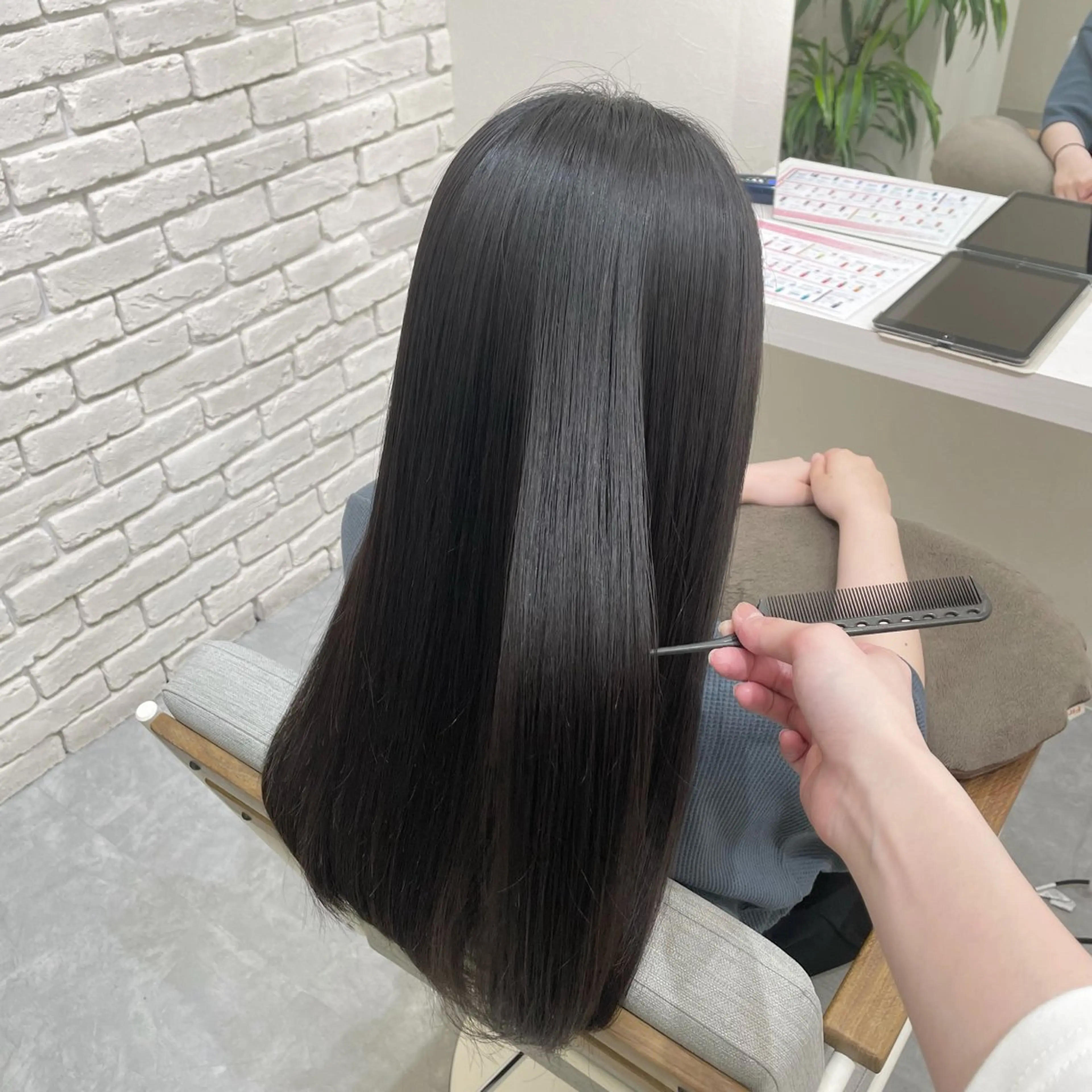 ロング 髪質改善 トリートメント カット トリートメント 髪質改善&ヘアケア /菊池琉那のヘアスタイル