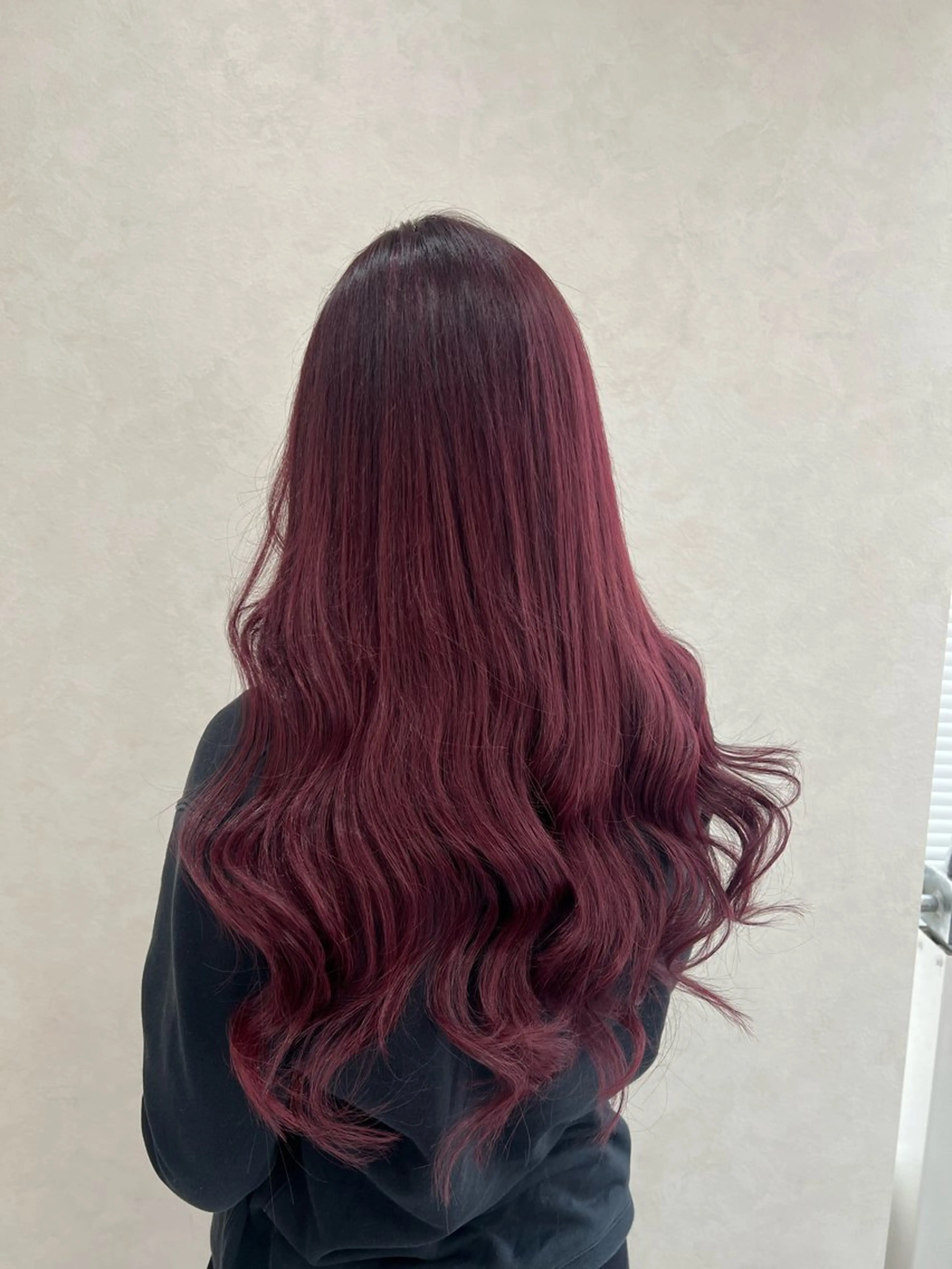 ロング エクステ 韓国風🫧艶カラー 💟ran💟のヘアスタイル