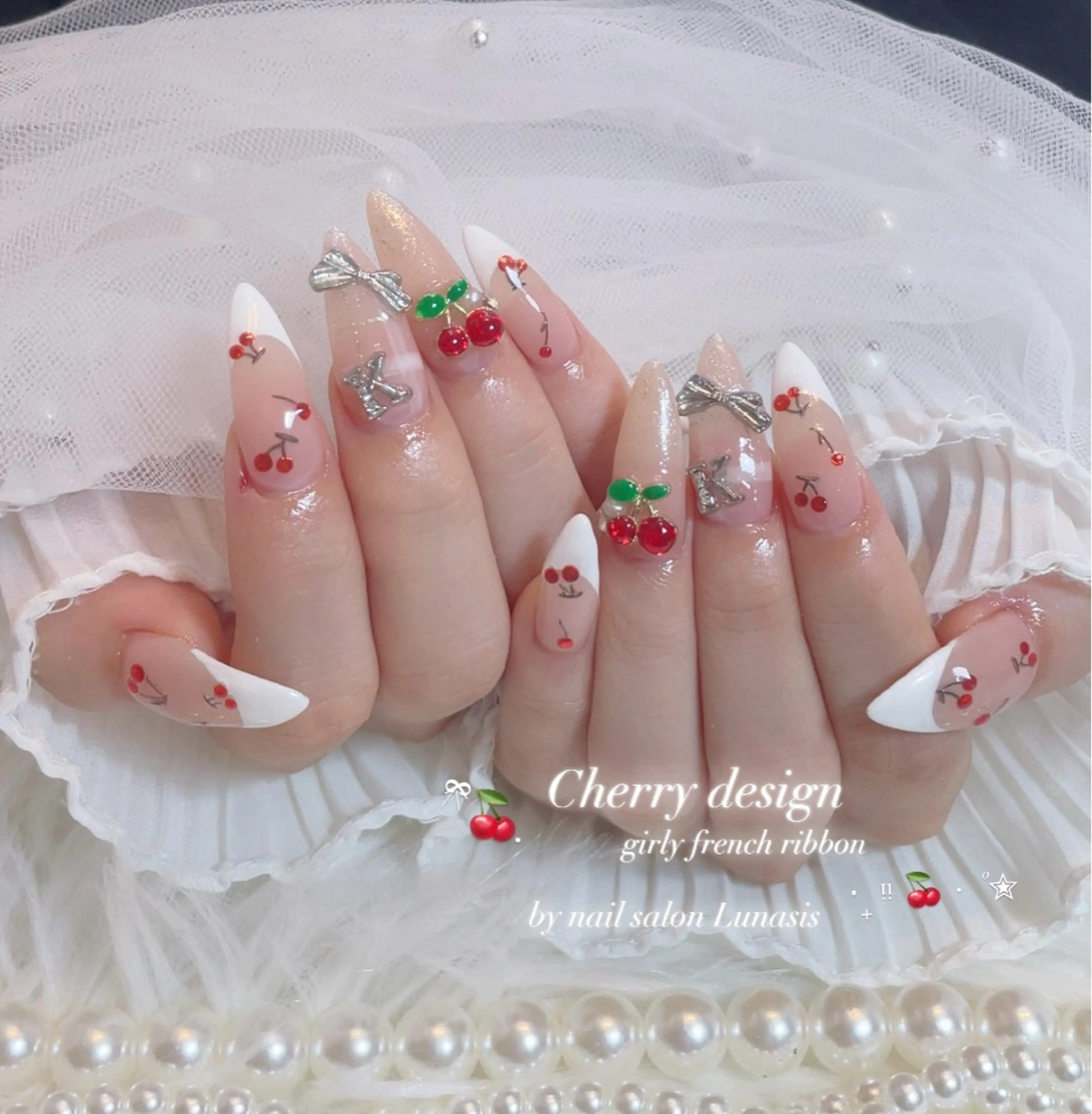 ネイル ハンドネイル nail salon Lunasisのネイルデザイン