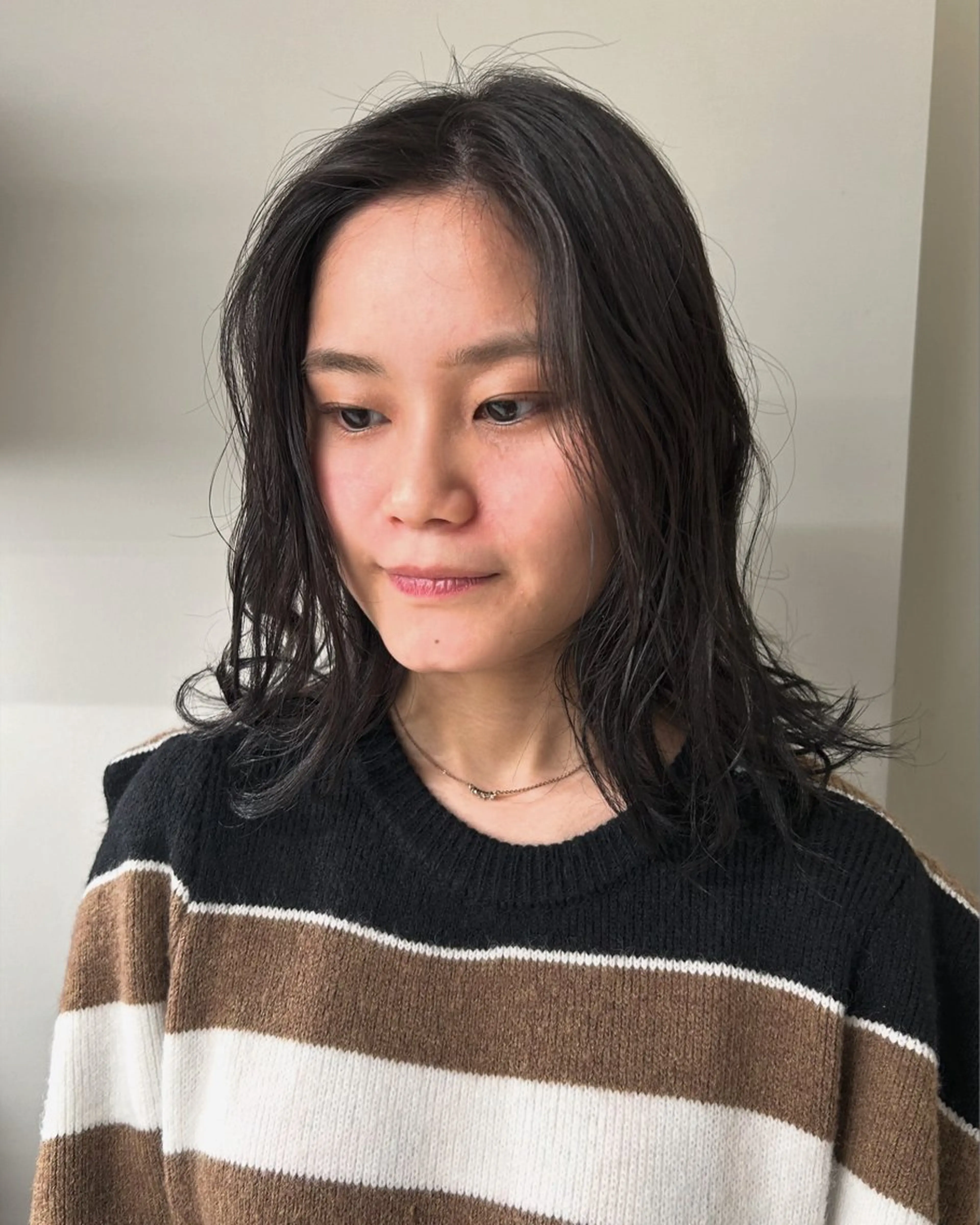 セミロング カラー ケアパーマ/ブリーチ daisukeのヘアスタイル