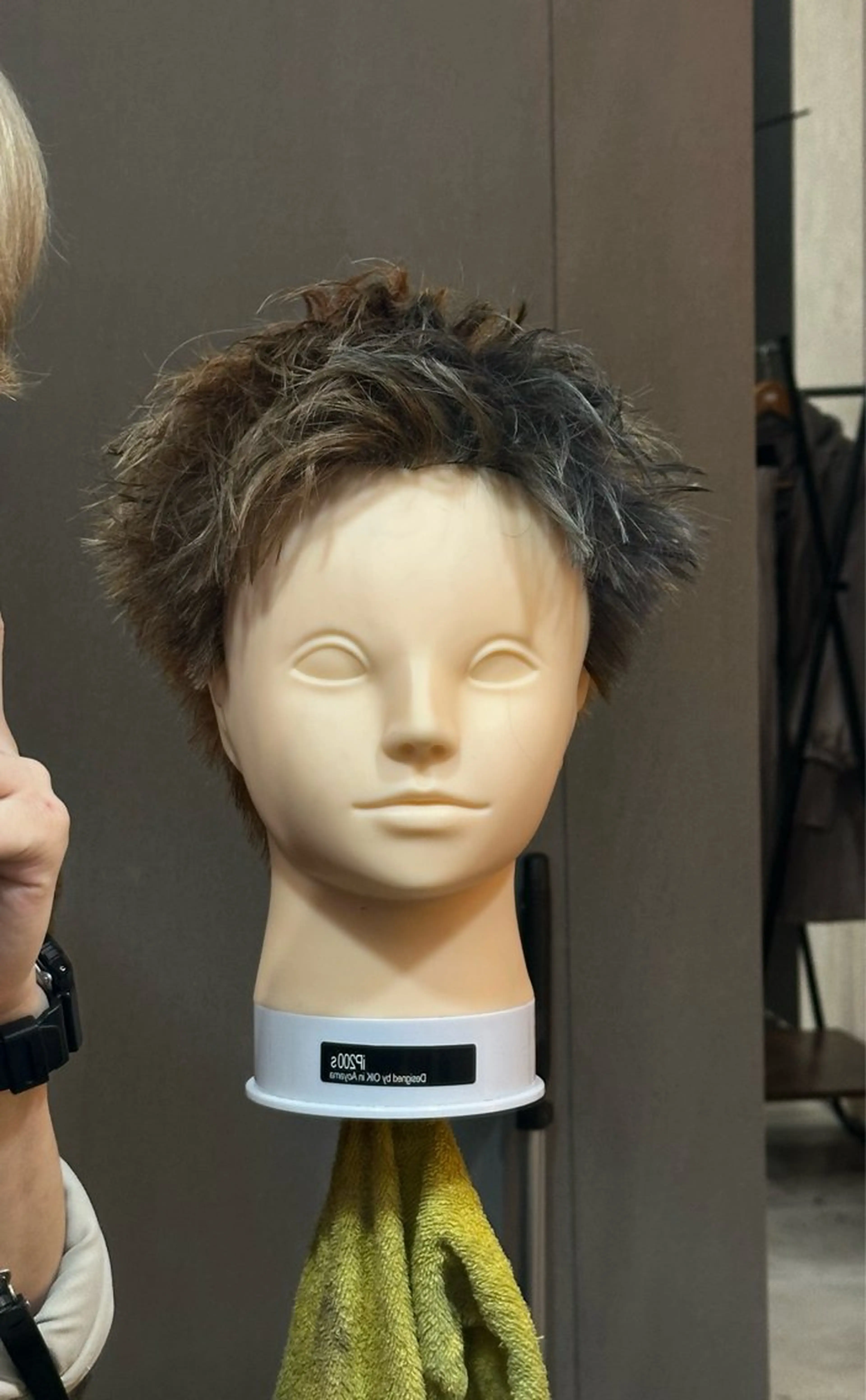 メンズ スパイキーショート カット ヘッドスパ メンズカット/シャド ウパーマ/URYUのヘアスタイル