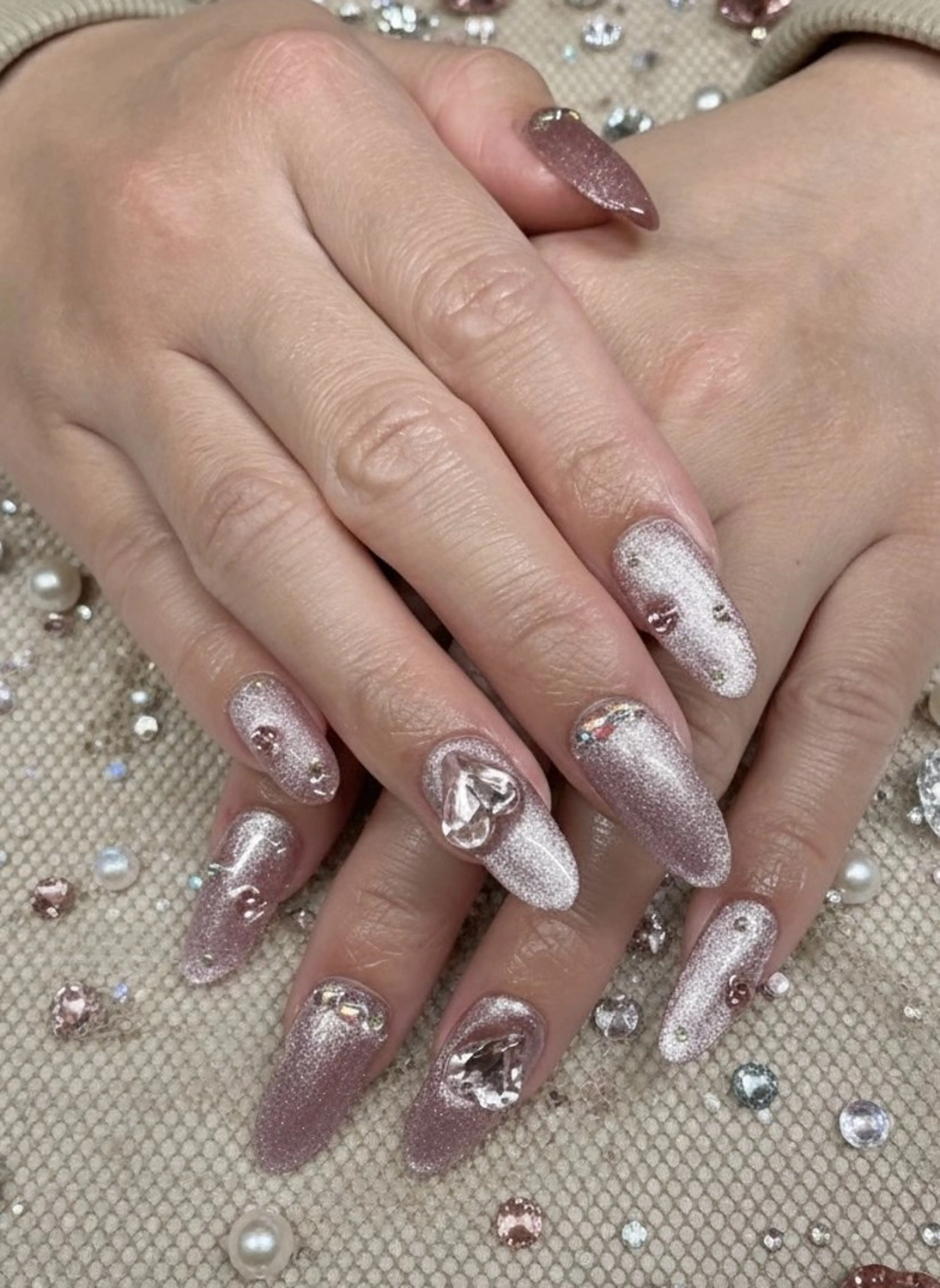 ネイル マグネットネイル ハンドネイル TUNEHA堂 矢場町栄5丁目のネイルデザイン