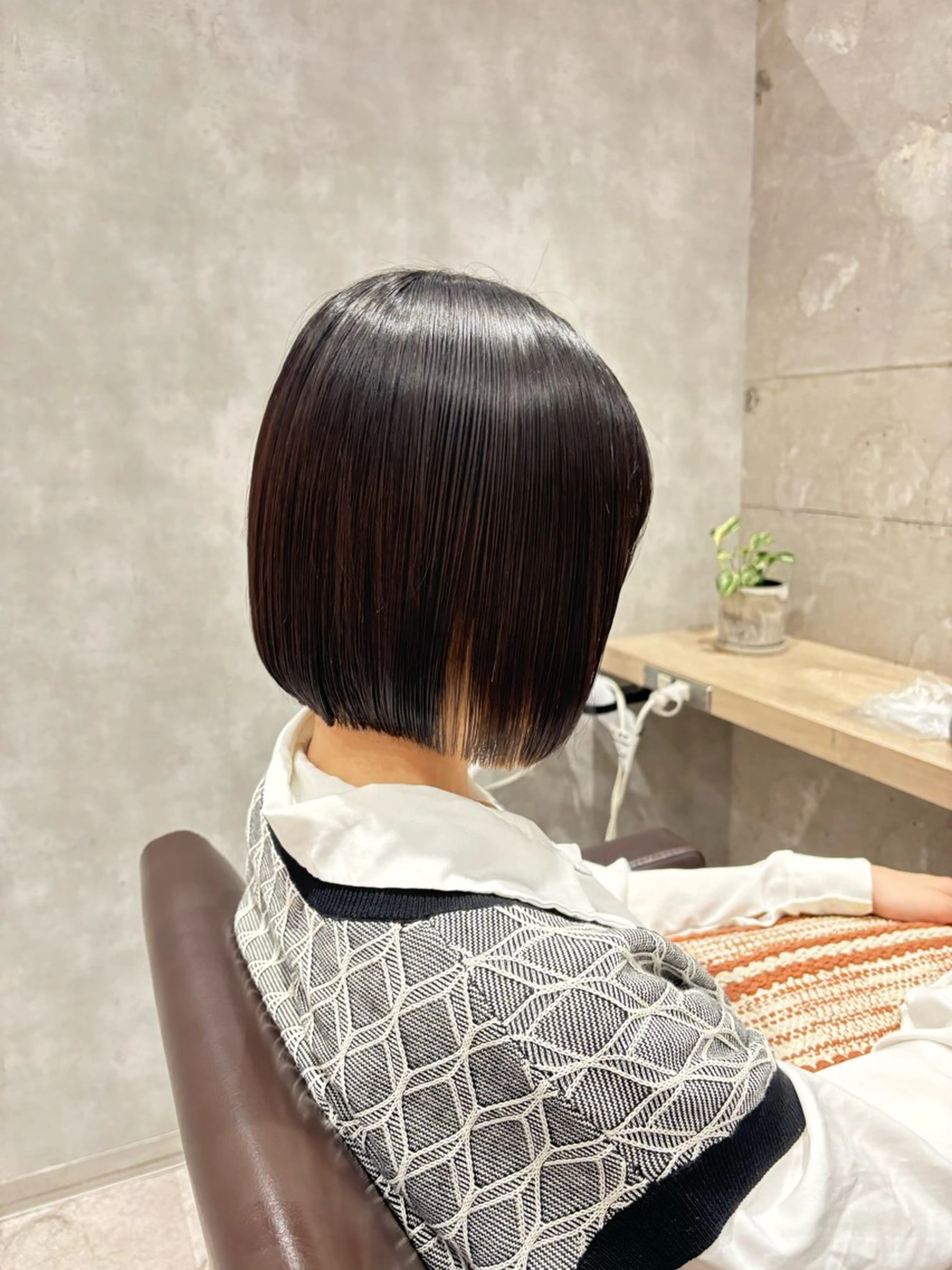 ショート 前下がりボブ ボブ TOMTO【トマト】所属・AMI /カットモデル募集中のヘアスタイル