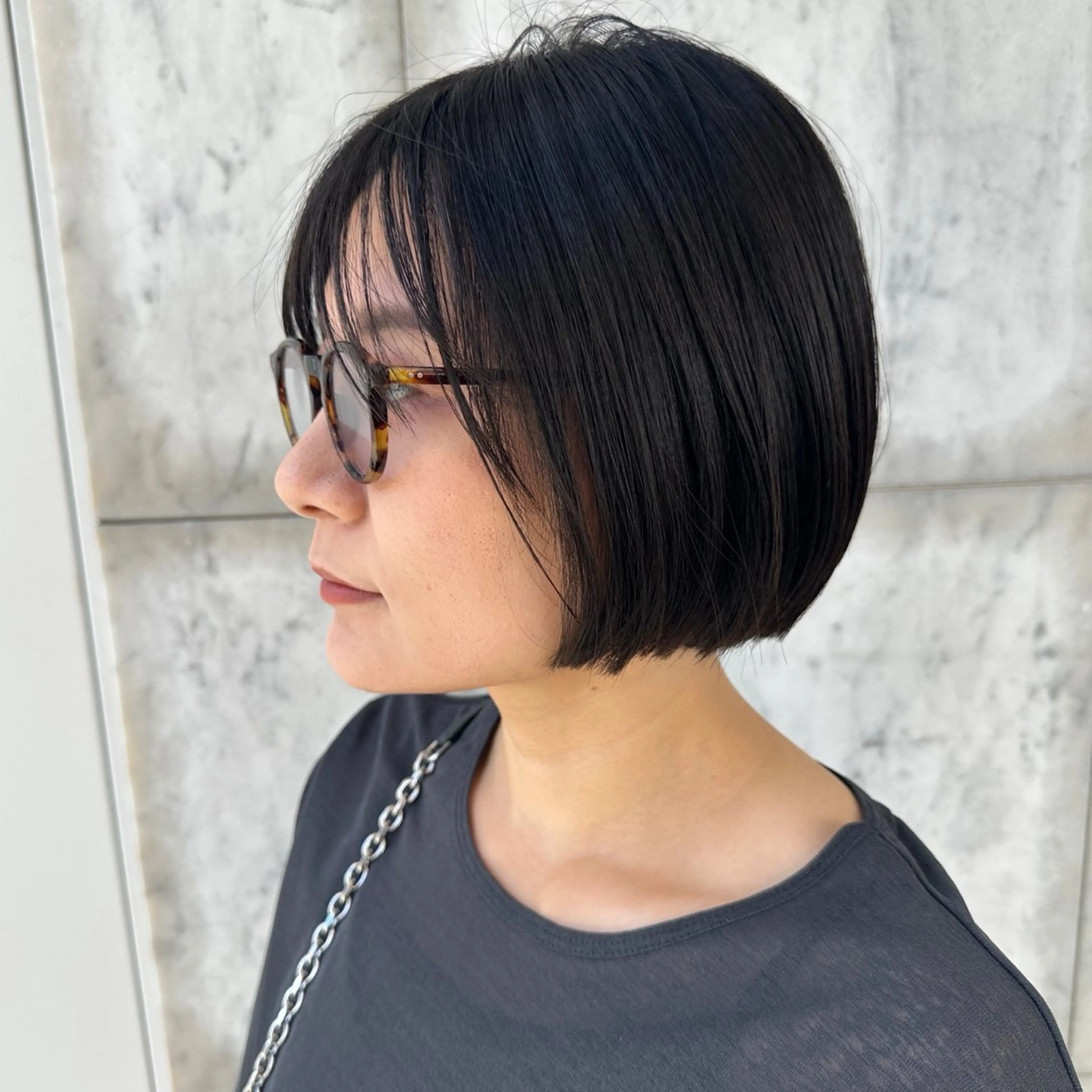 ショート ボブ 韓国スタイル🇰🇷 児島葉月のヘアスタイル