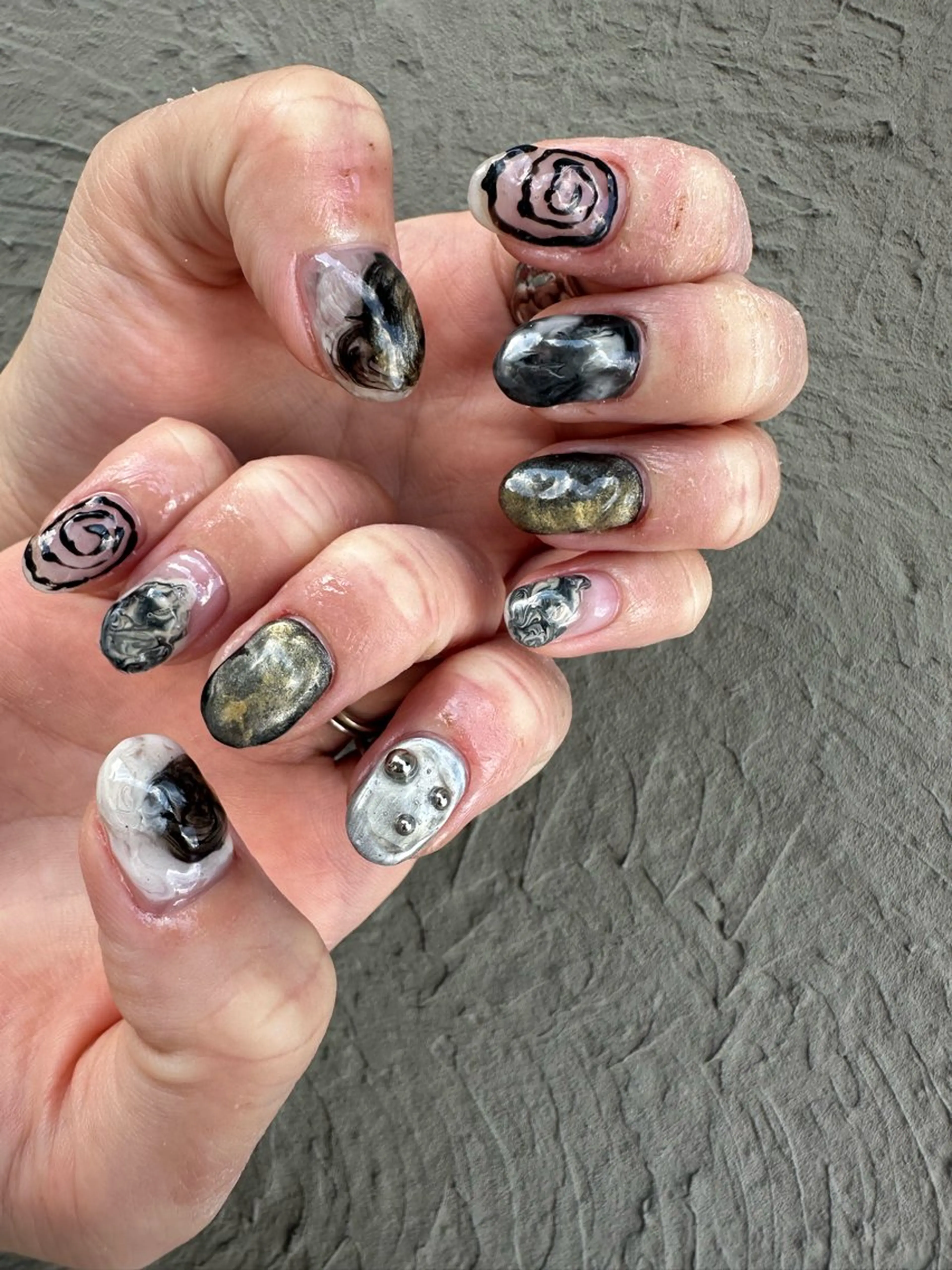 ネイル ハンドネイル Belleﾍﾞﾙ所属・Belle　Nail 【haluca】のネイルデザイン