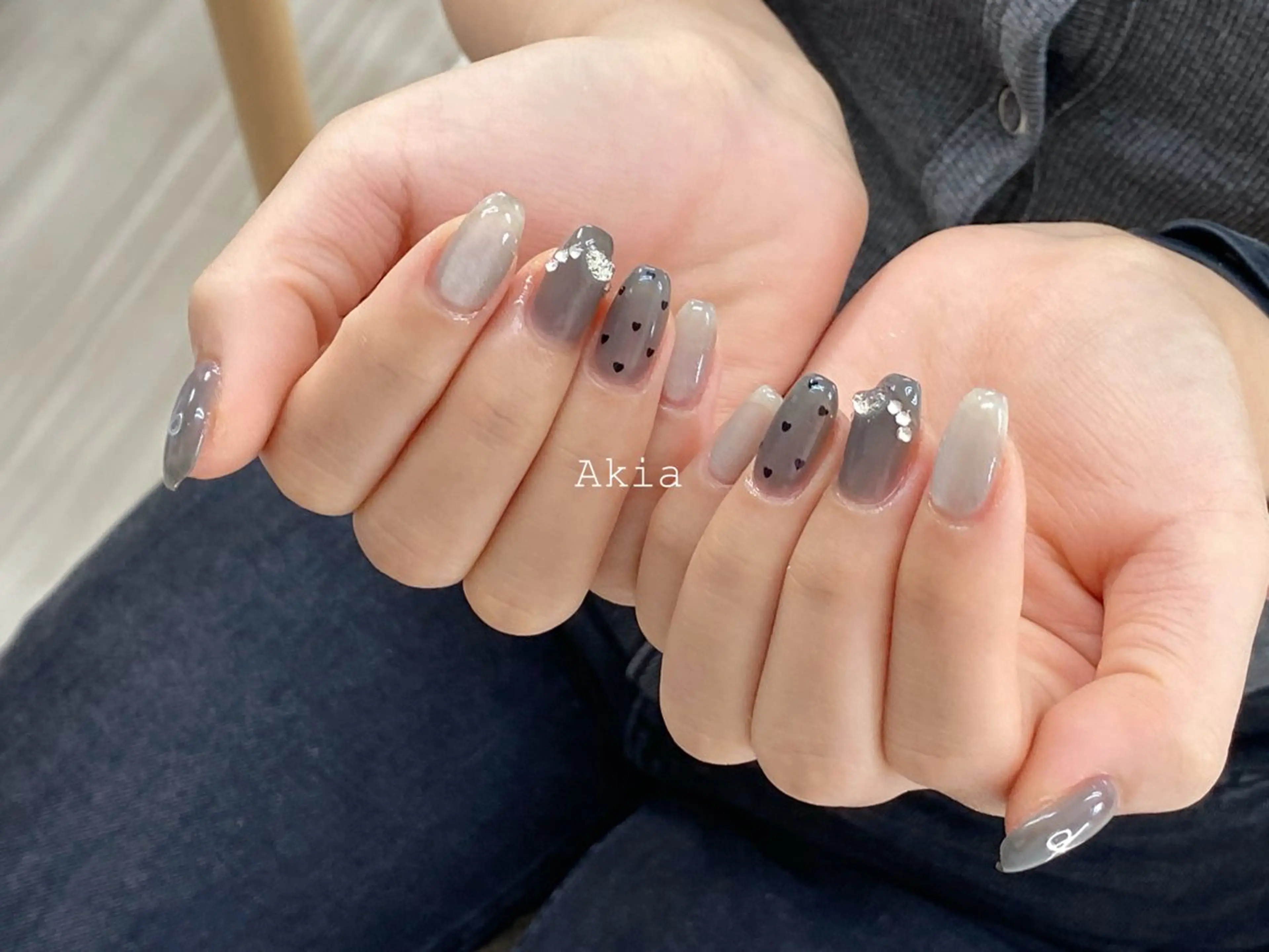 ネイル ハンドネイル ハンドケア 🫧 Akiaのネイルデザイン