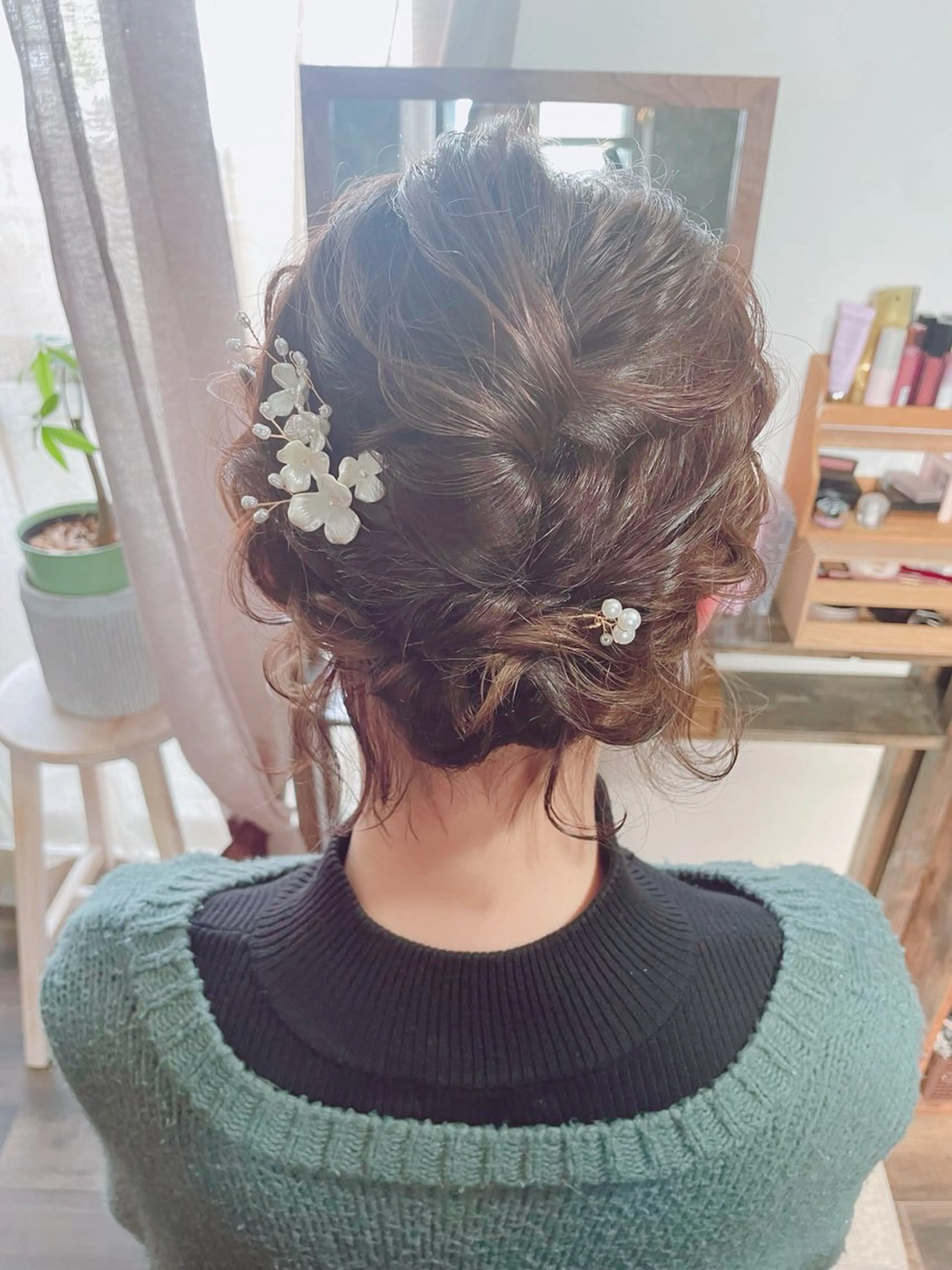 ヘアアレンジ ヘアセット サロンデアトリエ 愛沙花のマツエク・マツパデザイン