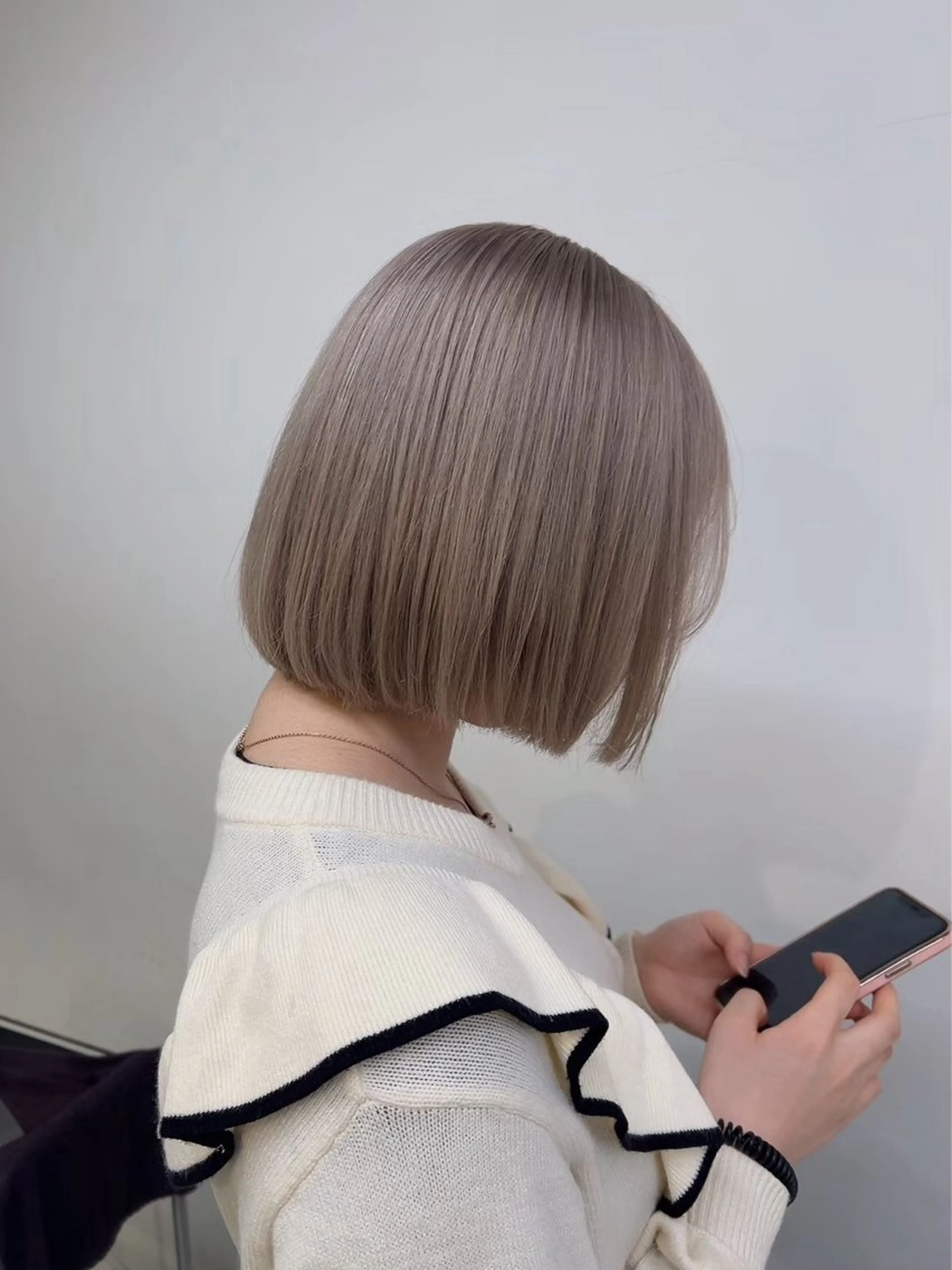 ショート カラー ヘアカラー トリートメント ヘッドスパ 🥞ベージュ系カラー 【すずきりほ】🥞のヘアスタイル