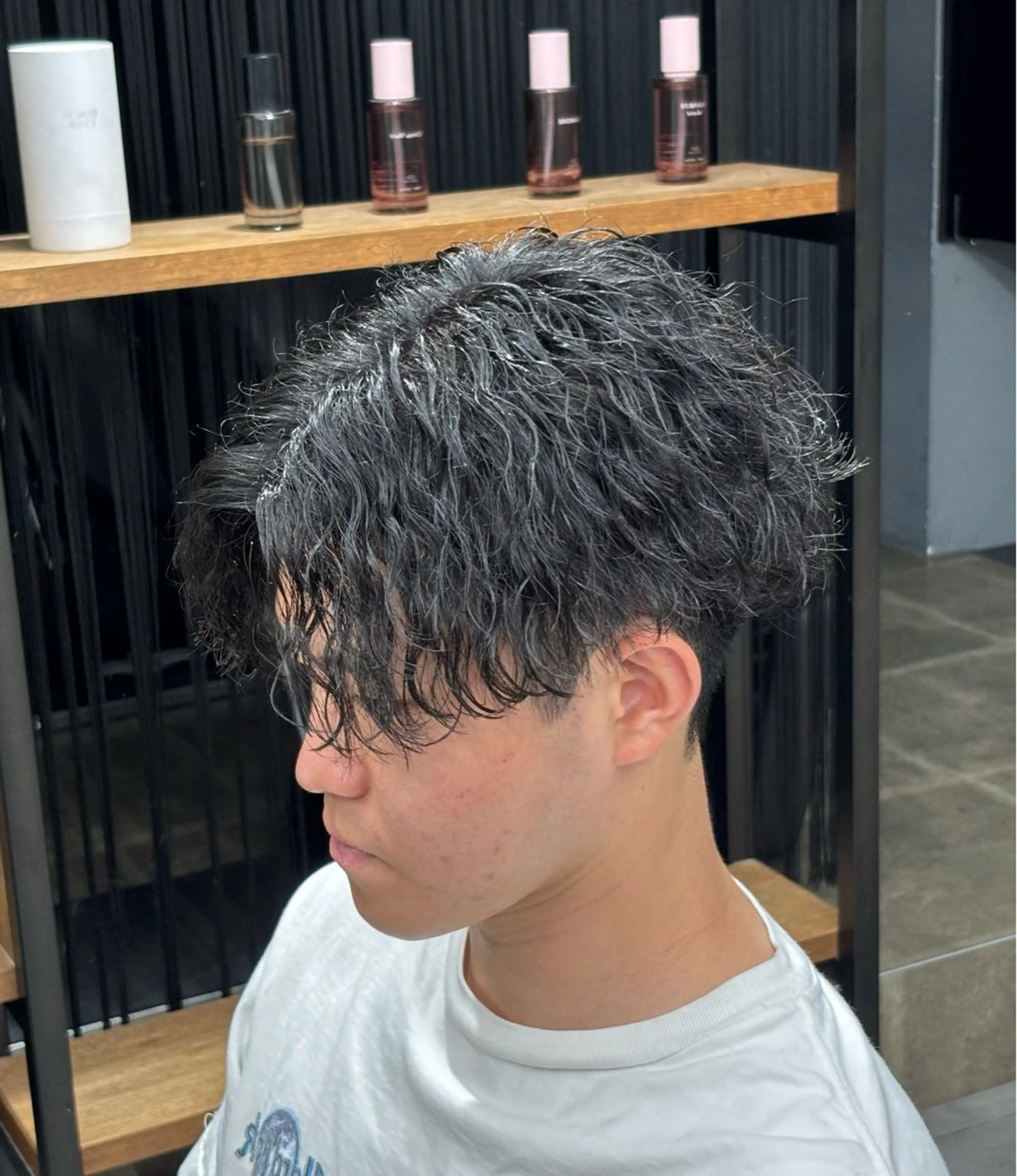 パーマ メンズ ヘアカラー パーマ メンズパーマ /山本航平のヘアスタイル
