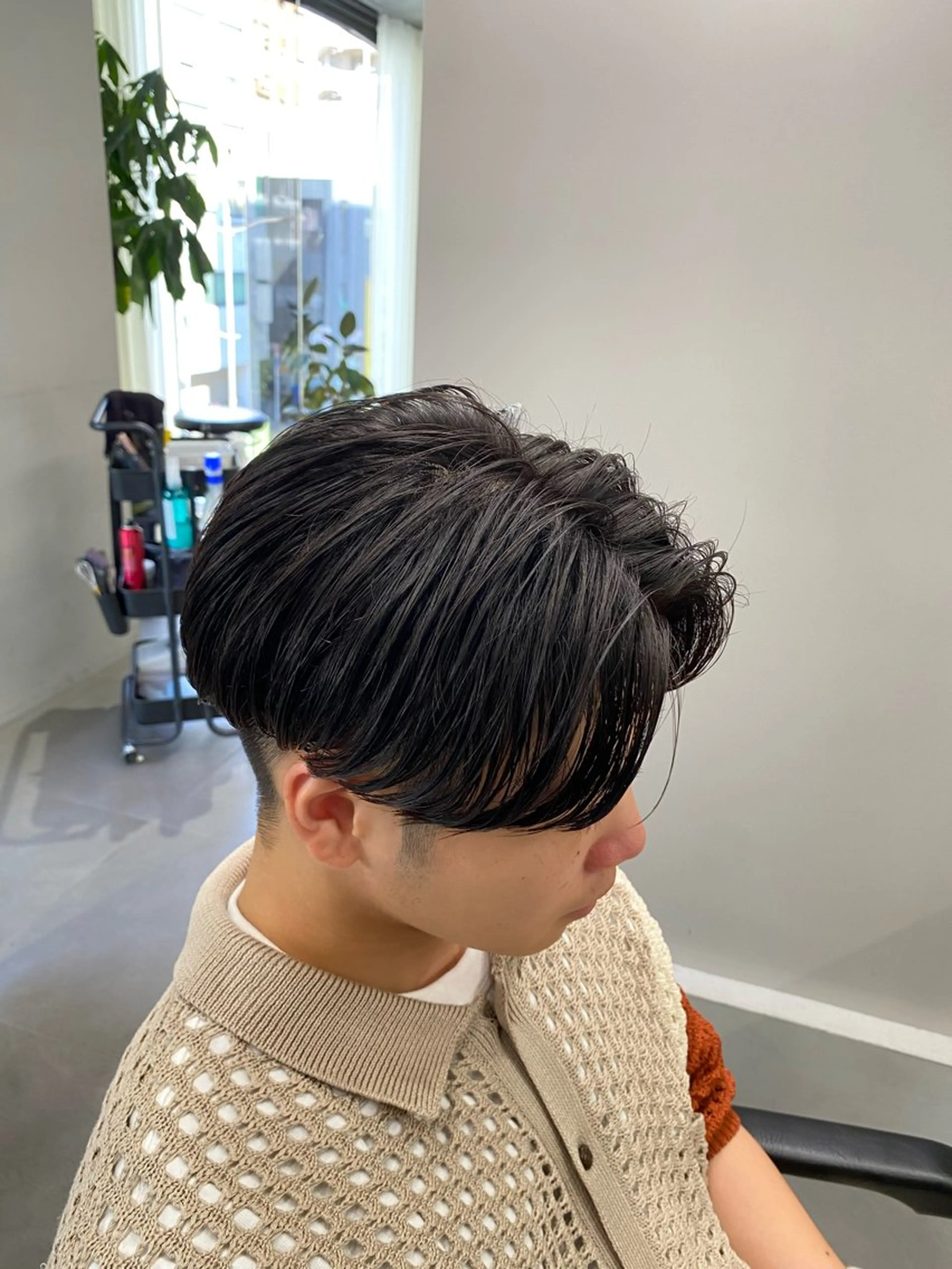 パーマ メンズ カット パーマ 立川メンズパーマ職人 小泉文人のヘアスタイル