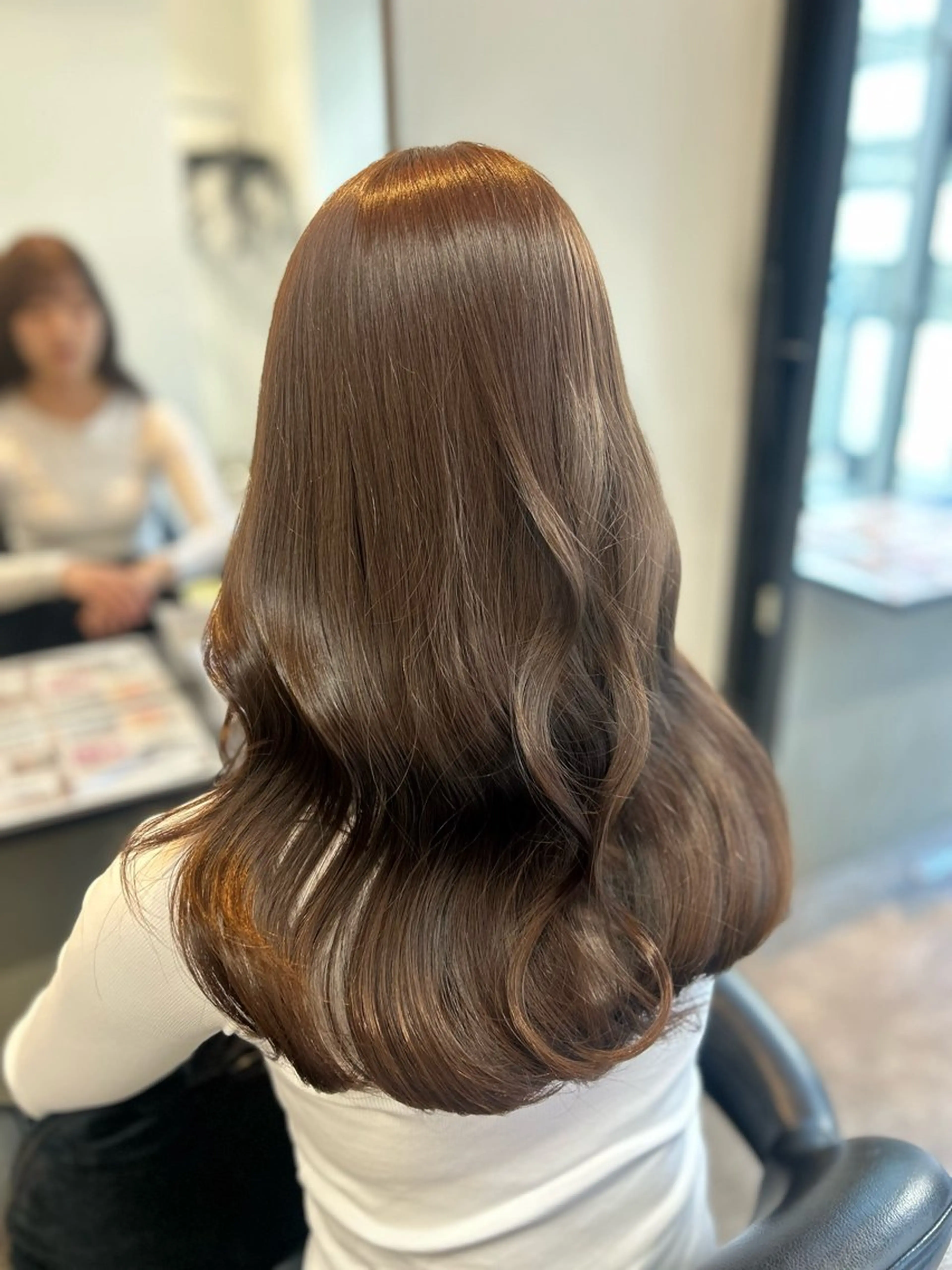 カラー ヘアカラー 透明感カラー୨୧ 松山理桜🩰˖ ࣪⊹のヘアスタイル