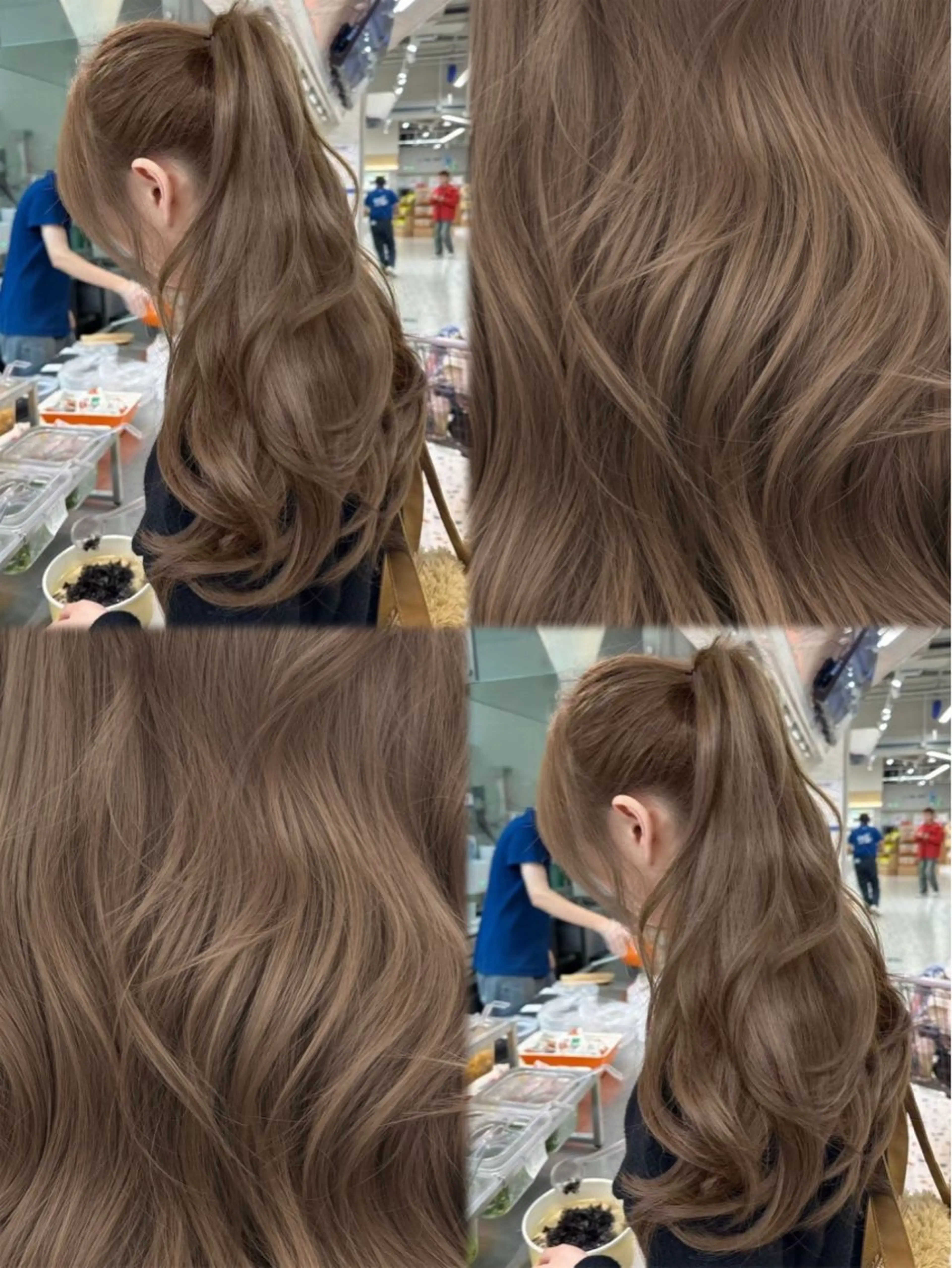 ロング カラー カット ヘアカラー 顔まわりの神様✨ 藤嶋秀幸のヘアスタイル