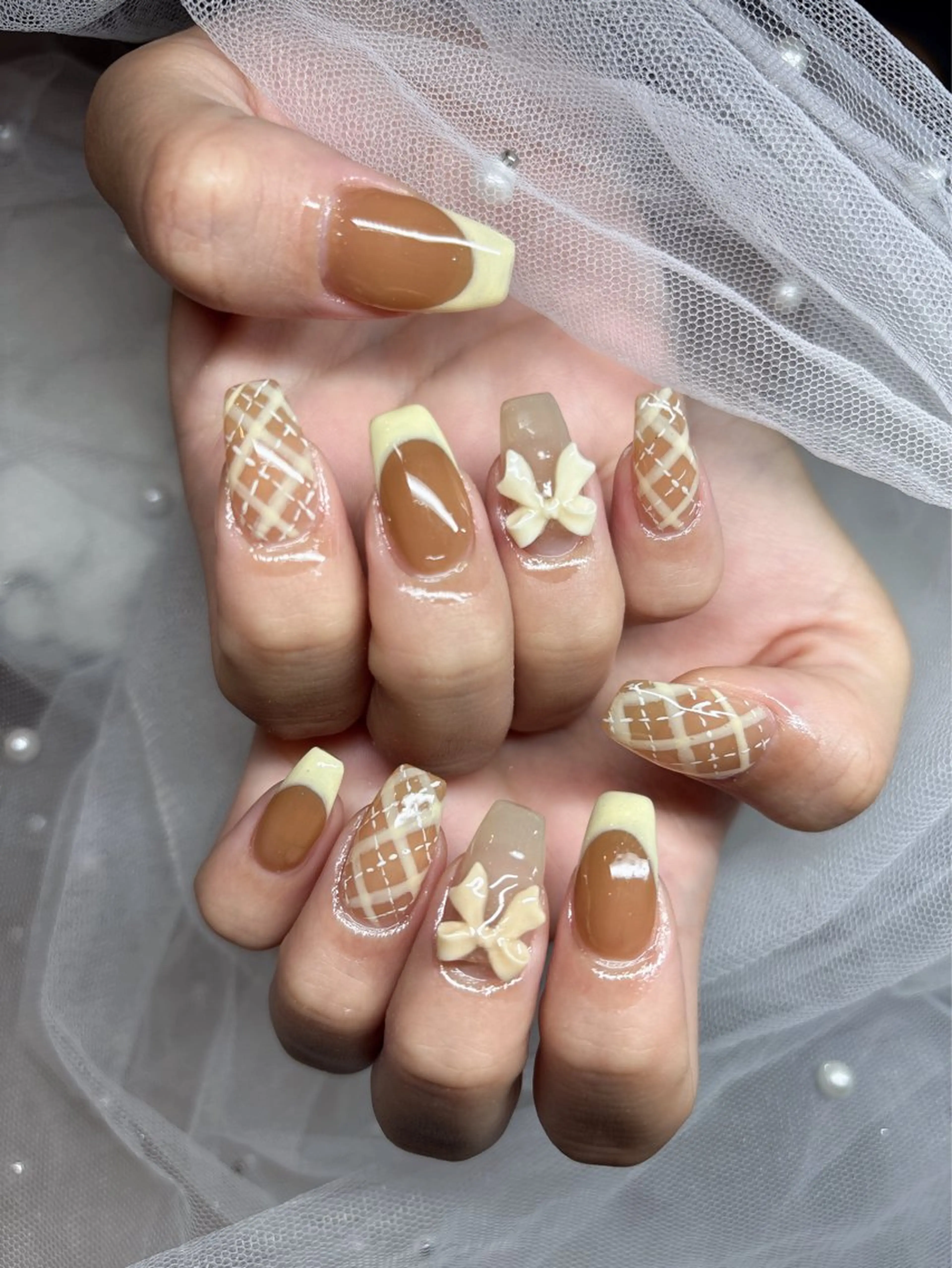 ネイル アートネイル ジェルネイル ロングネイル スカルプネイル シンプルネイル ハンドネイル happiness nailのネイルデザイン