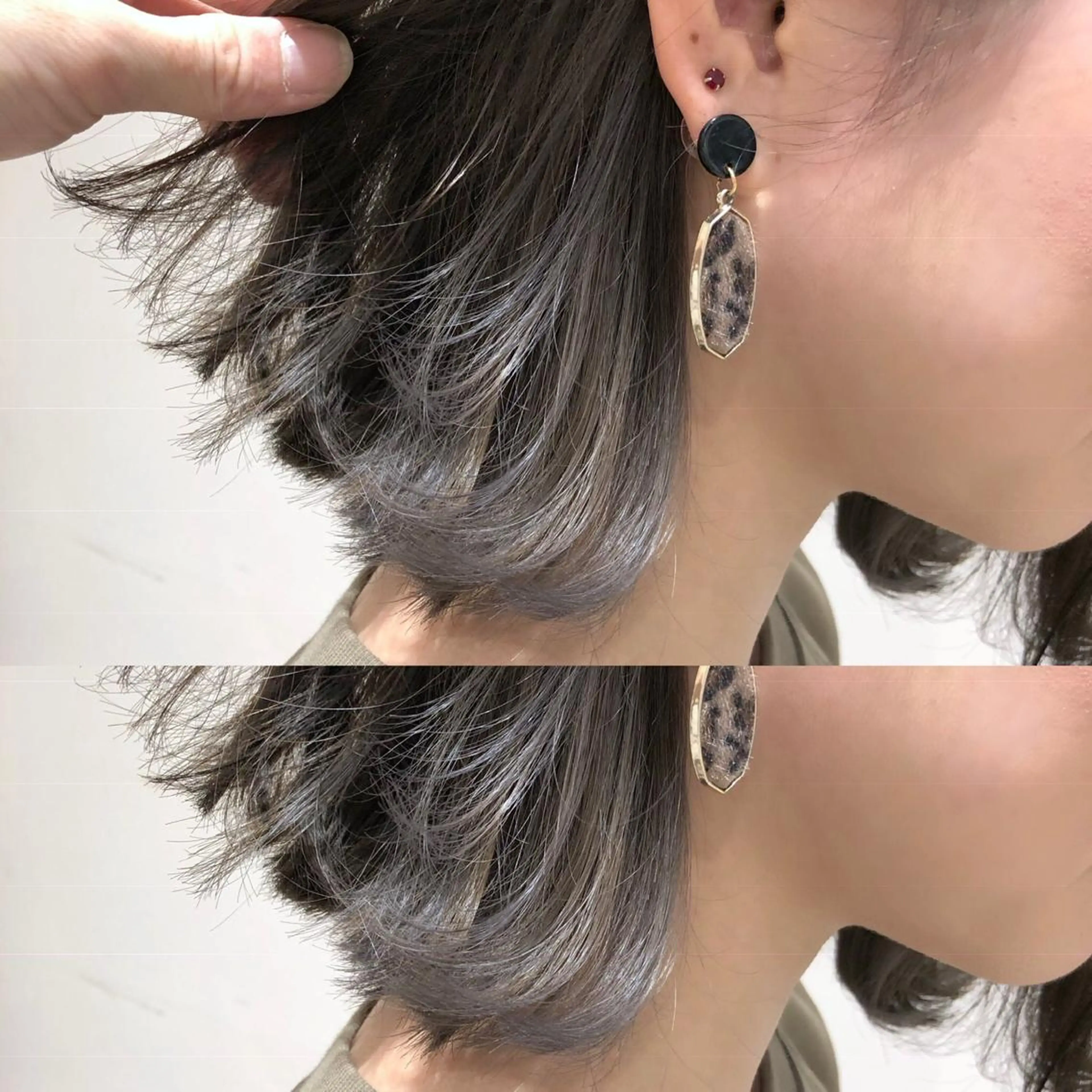 ショート カット ヘアカラー 上川 開生のヘアスタイル