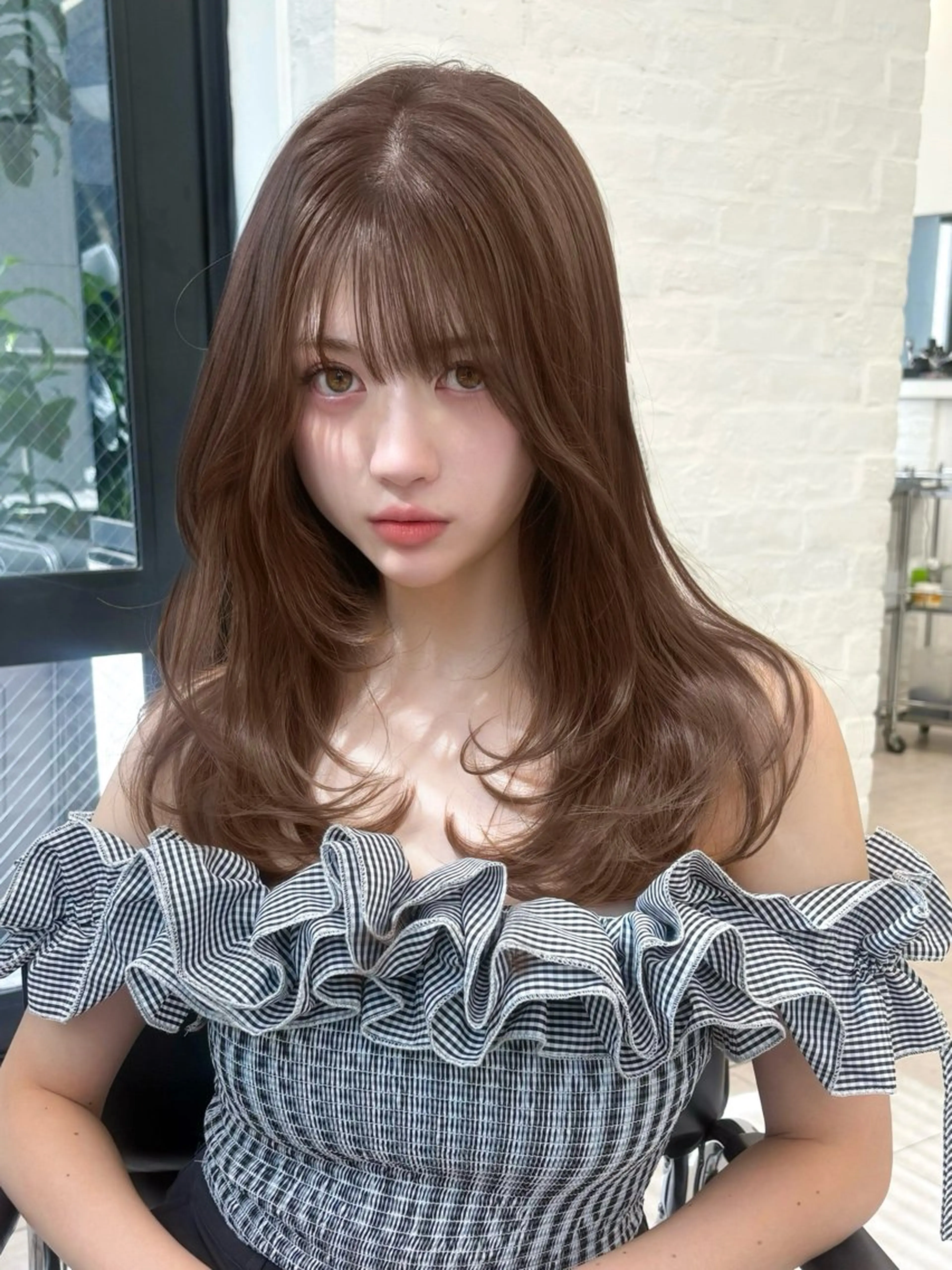 🌈【土日祝指名限定】🌈カット+カラー＋ツヤトリートメントの写真