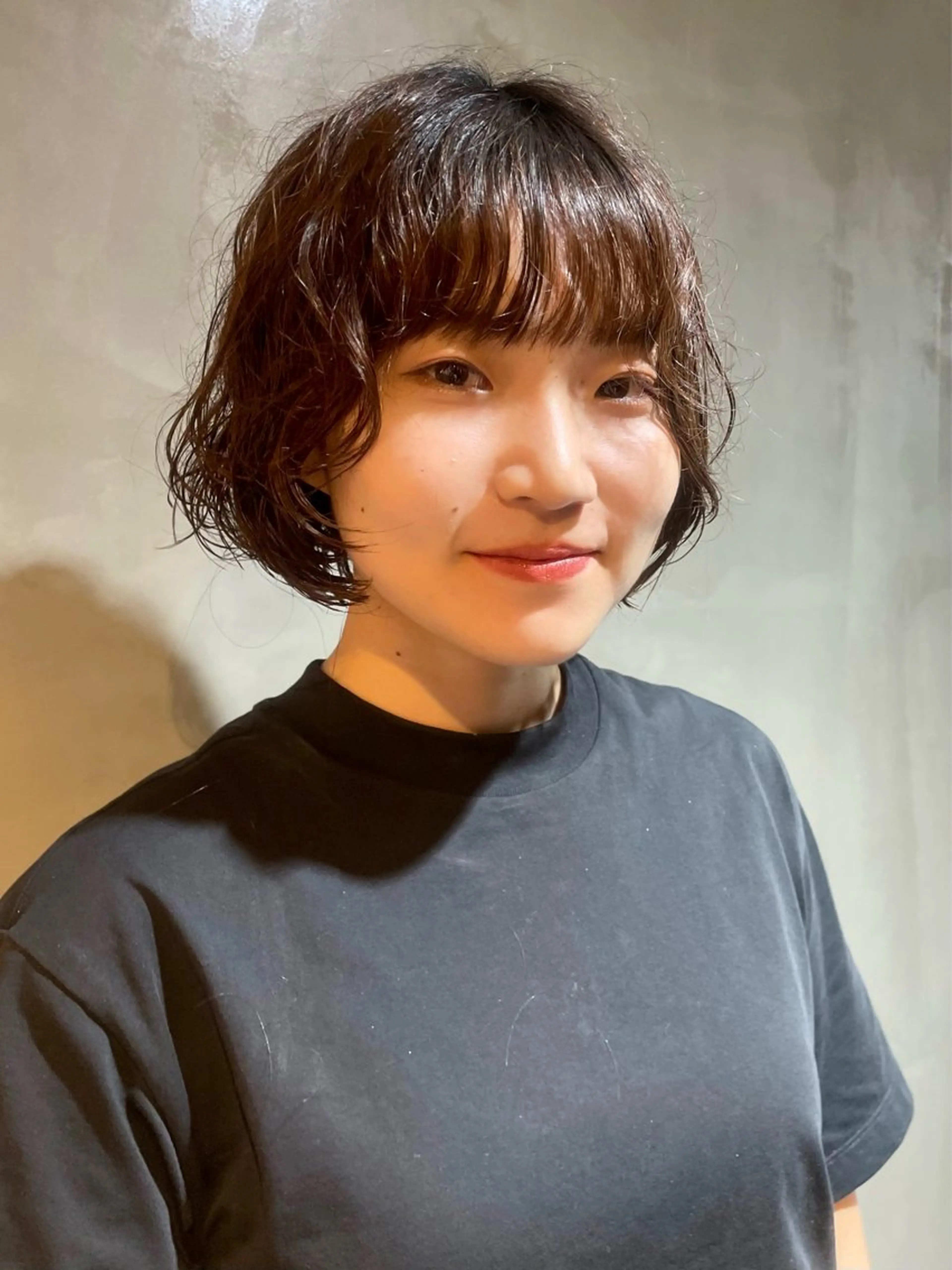 ショート パーマ カノン/アニメ漫画 好き美容師︎💕︎︎のヘアスタイル