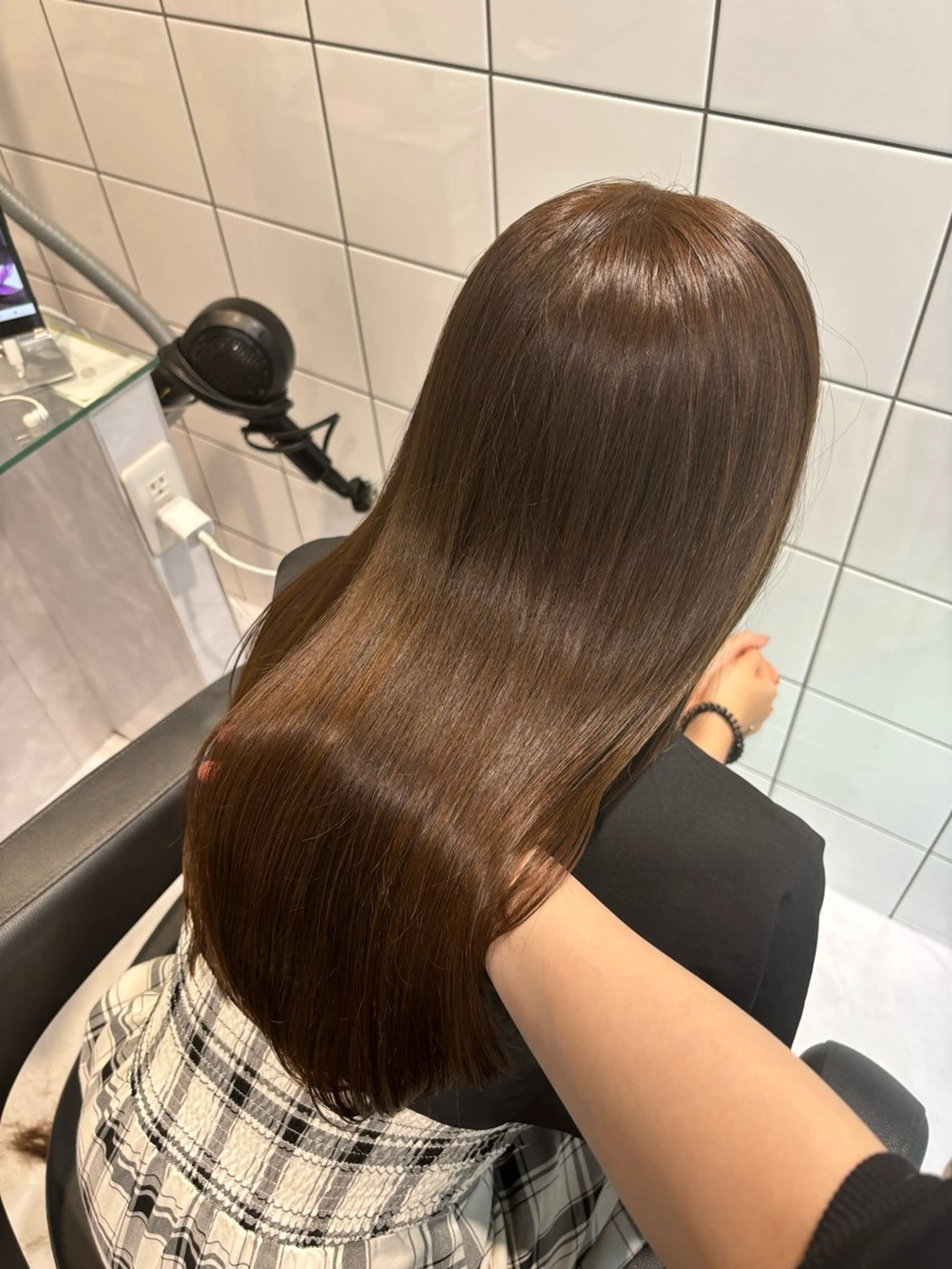 ロング カラー 髪質改善 ロング トリートメント 🐺メンズパーマ マッシュ　あさひ🐺のヘアスタイル