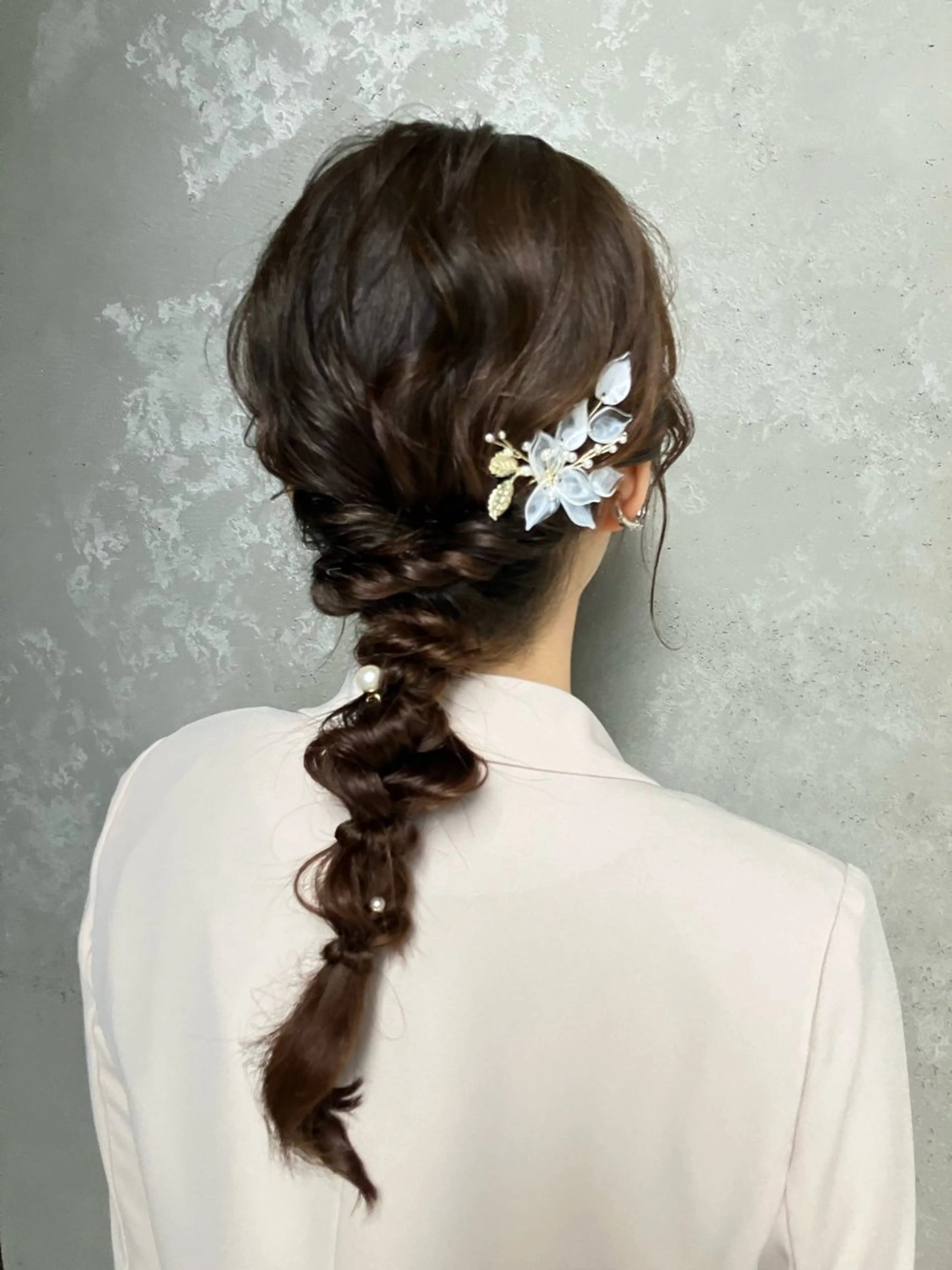 ロング カラー パーマ ヘアアレンジ メンズ キッズ ハーフアップ 子どものヘアアレンジ メンズバレイヤージュ メンズブリーチ メンズハイライト ヘアセット grand story/colulu渋谷2号店所属・【店長】miura 🤍coluluのヘアスタイル