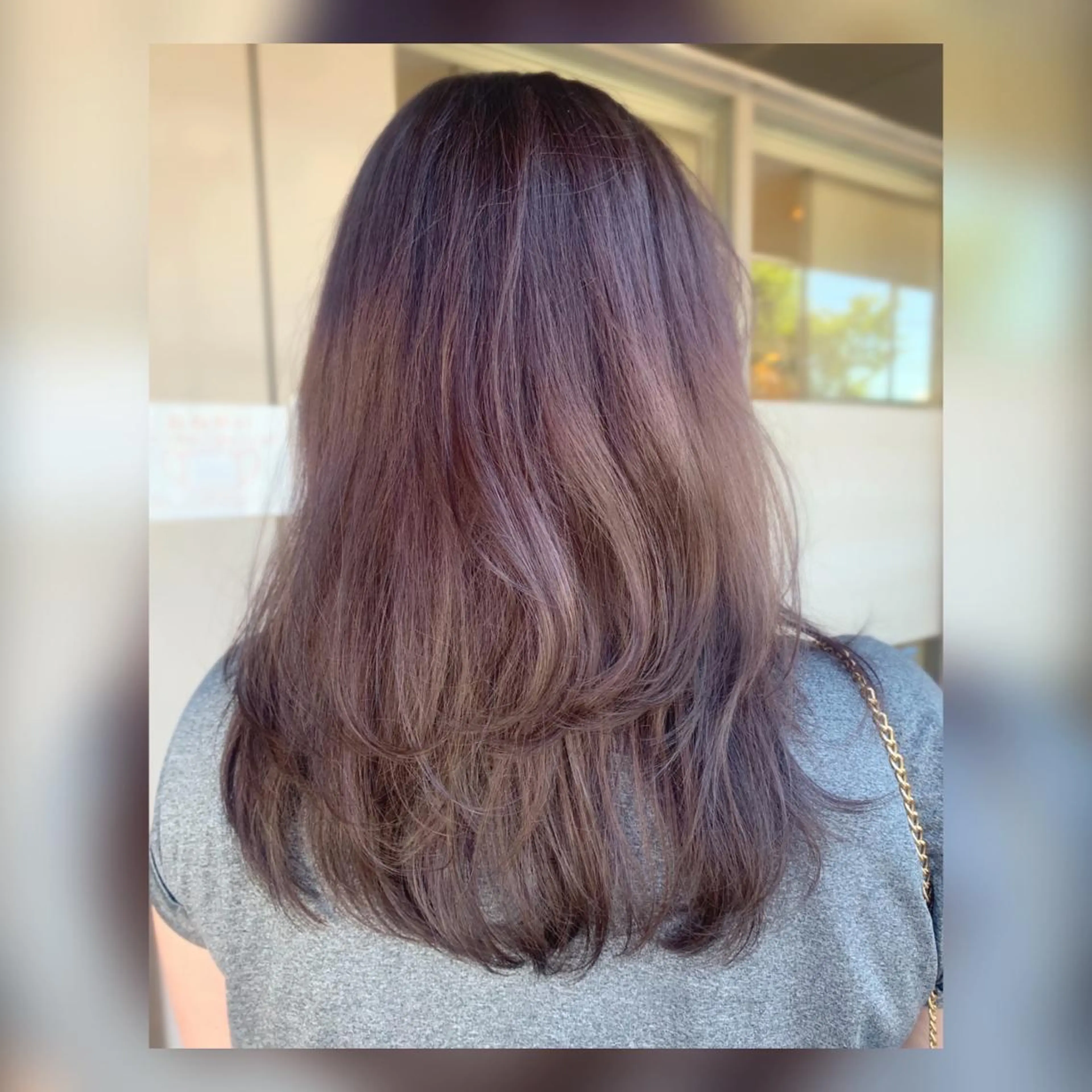 ロング カラー イルミナカラー 髪質改善美容室Qin hair所属・【女性限定】 👑hanaのヘアスタイル