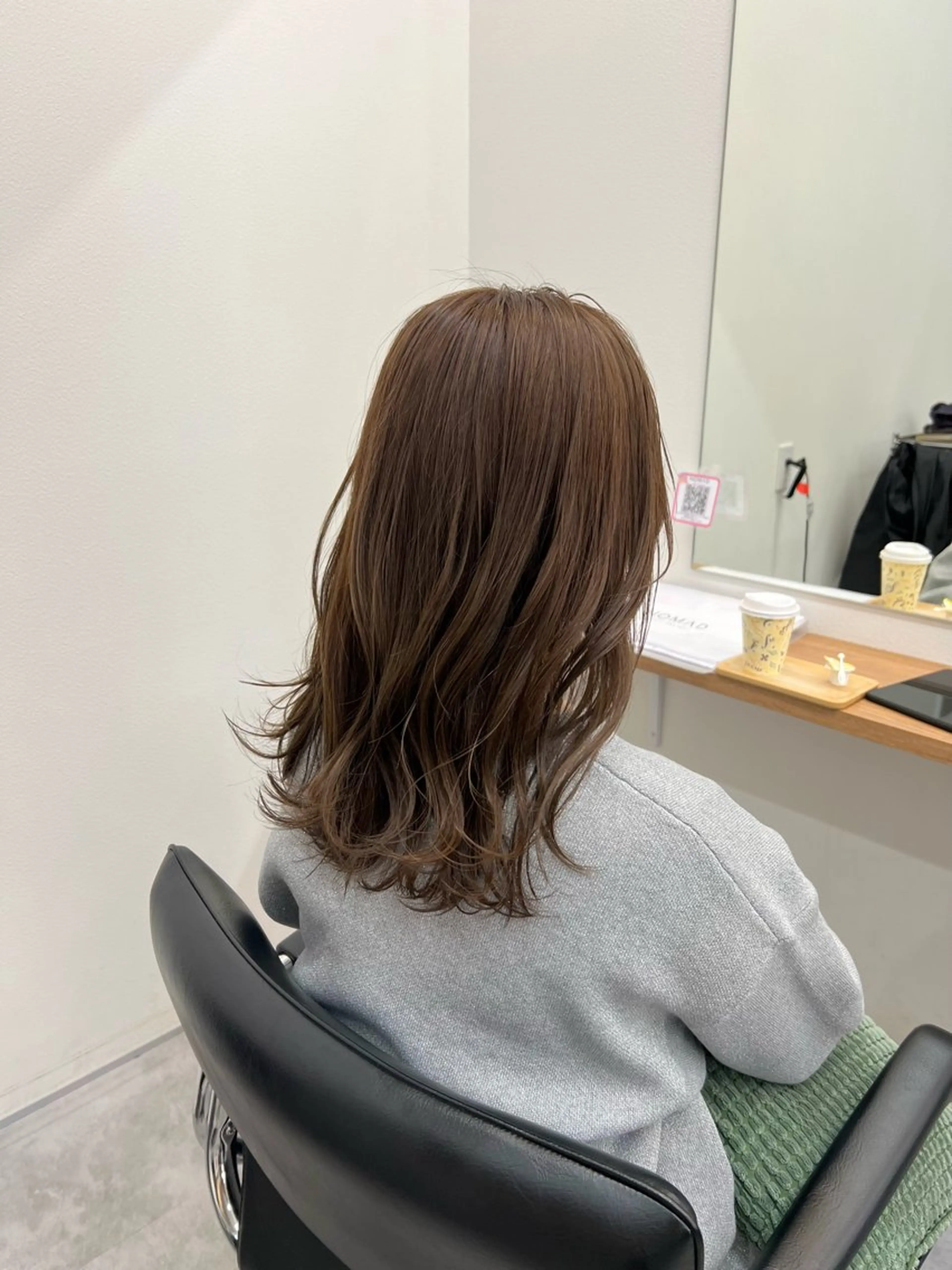 セミロング カラー 透明感カラー カット ヘアカラー トリートメント ✨NOMAD印西✨ 黒川勇輝のヘアスタイル