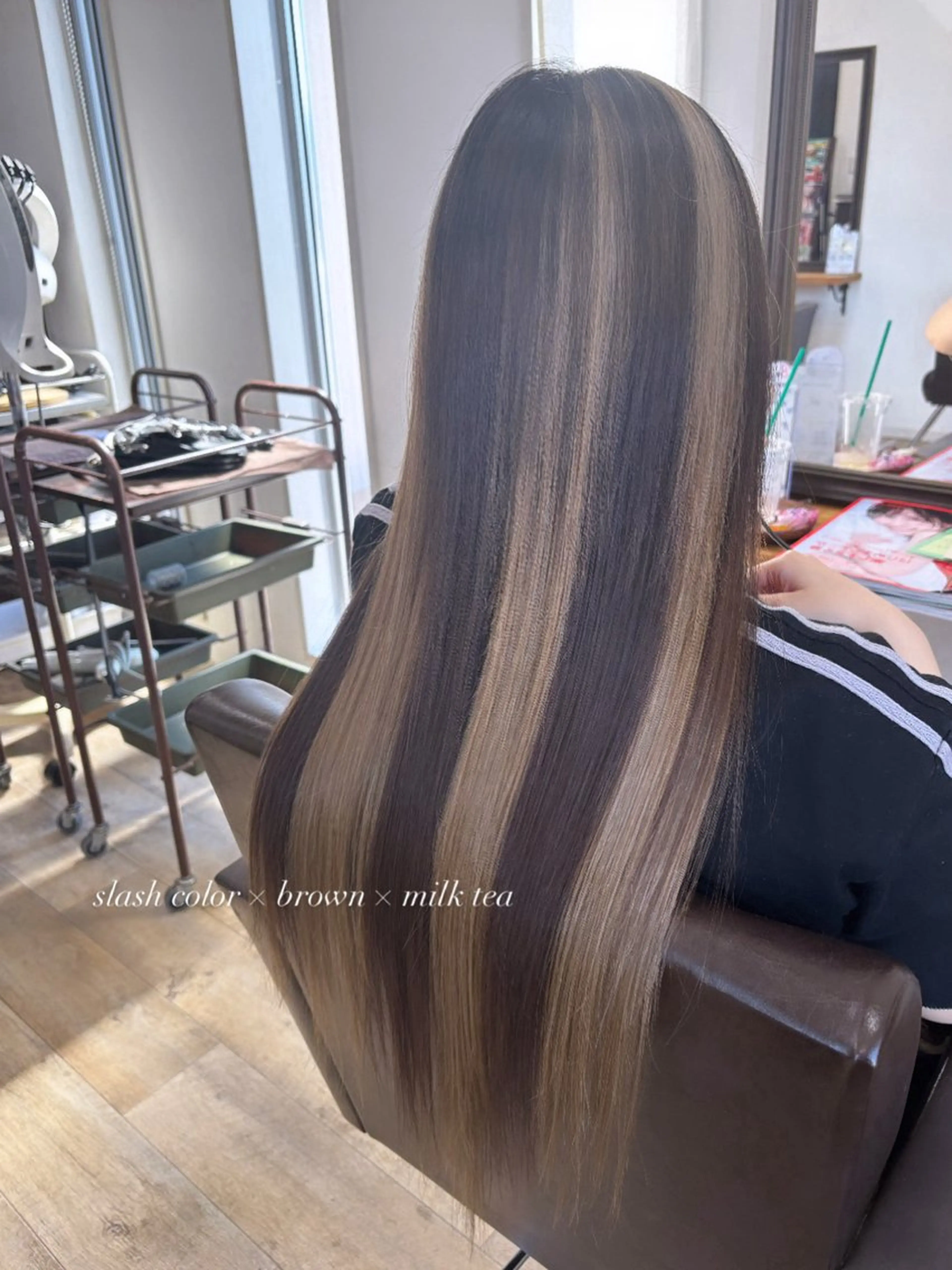 セミロング エクステ Le.Jardin hair produce所属・Le.jardin 假屋未来のヘアスタイル