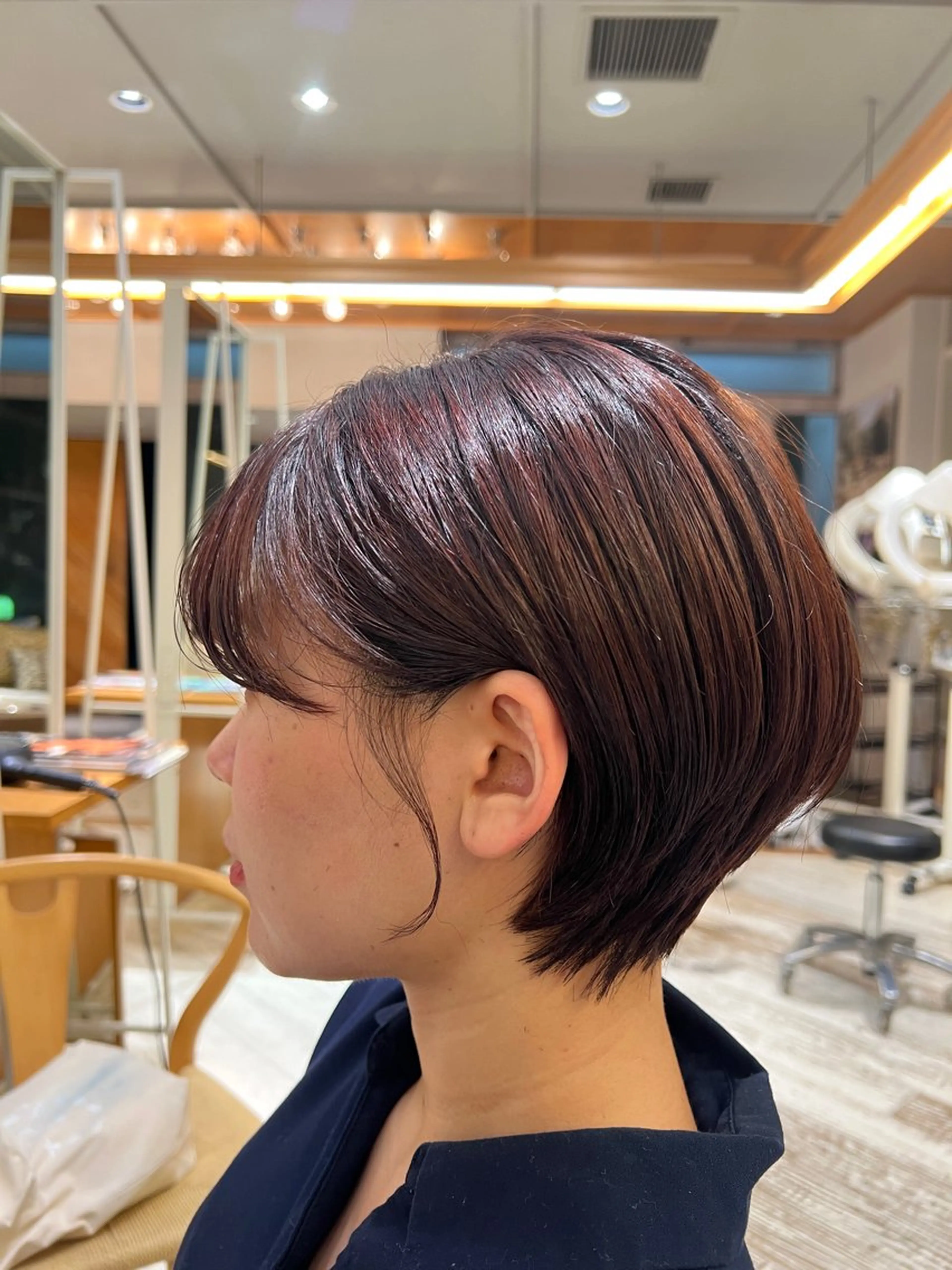 ショート 丸みショート ショートヘア 大人ショートヘア /宮本セナのヘアスタイル