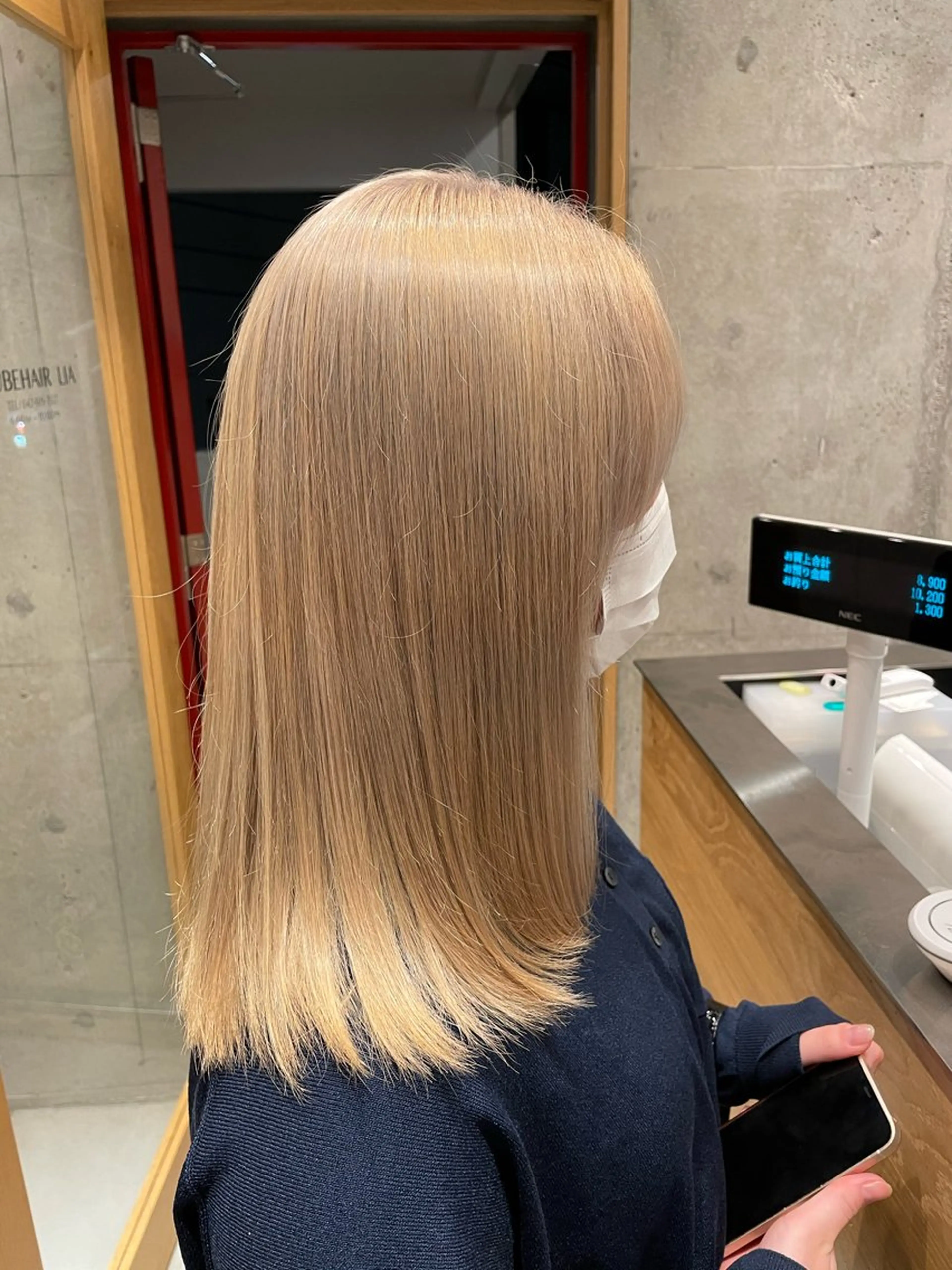 ミディアム TELA HAIR 研究学園所属・TELA HAIR 大倉　曜のヘアスタイル