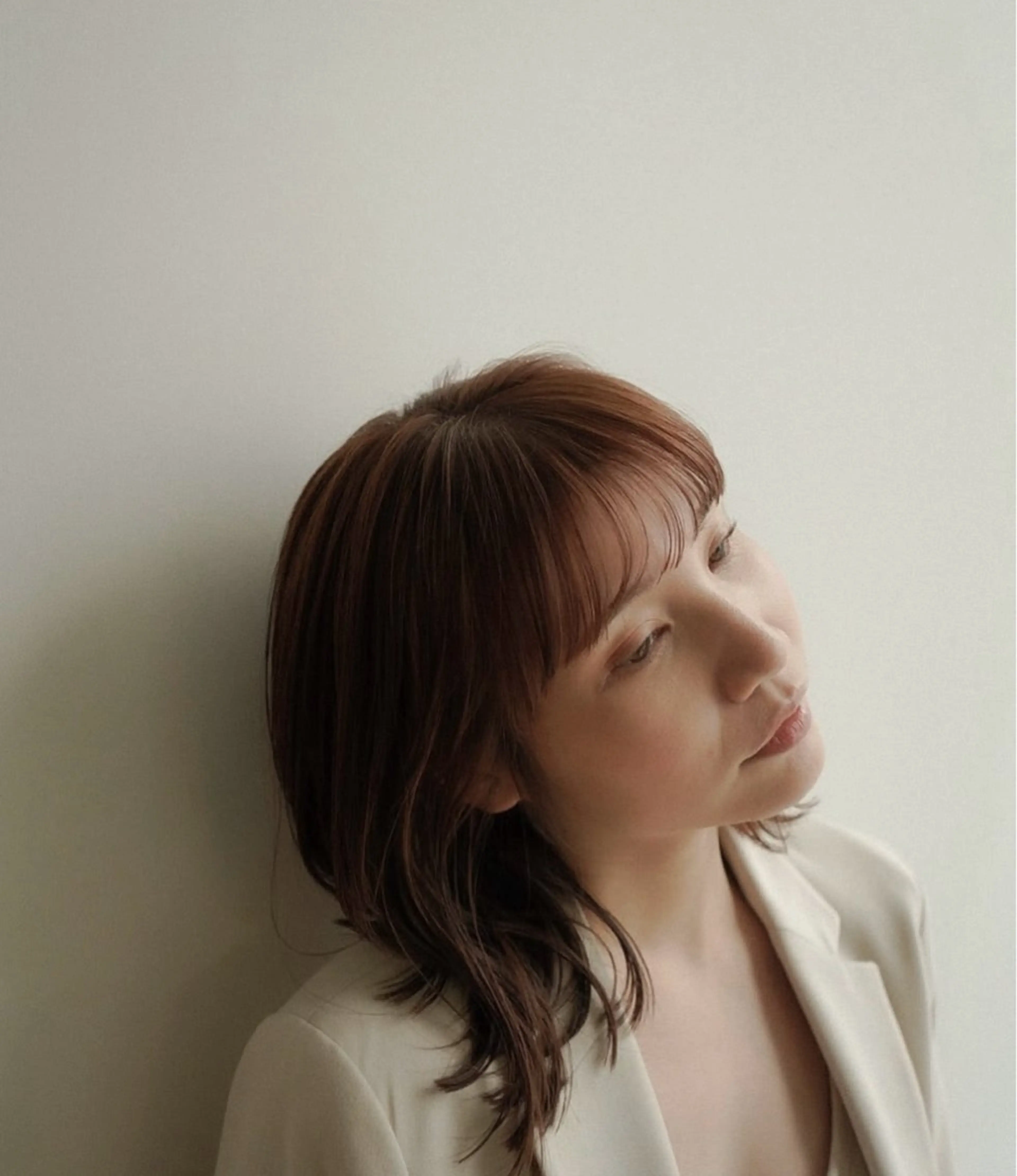 ミディアム THE DAY所属・AKI HASHIMOTOのヘアスタイル