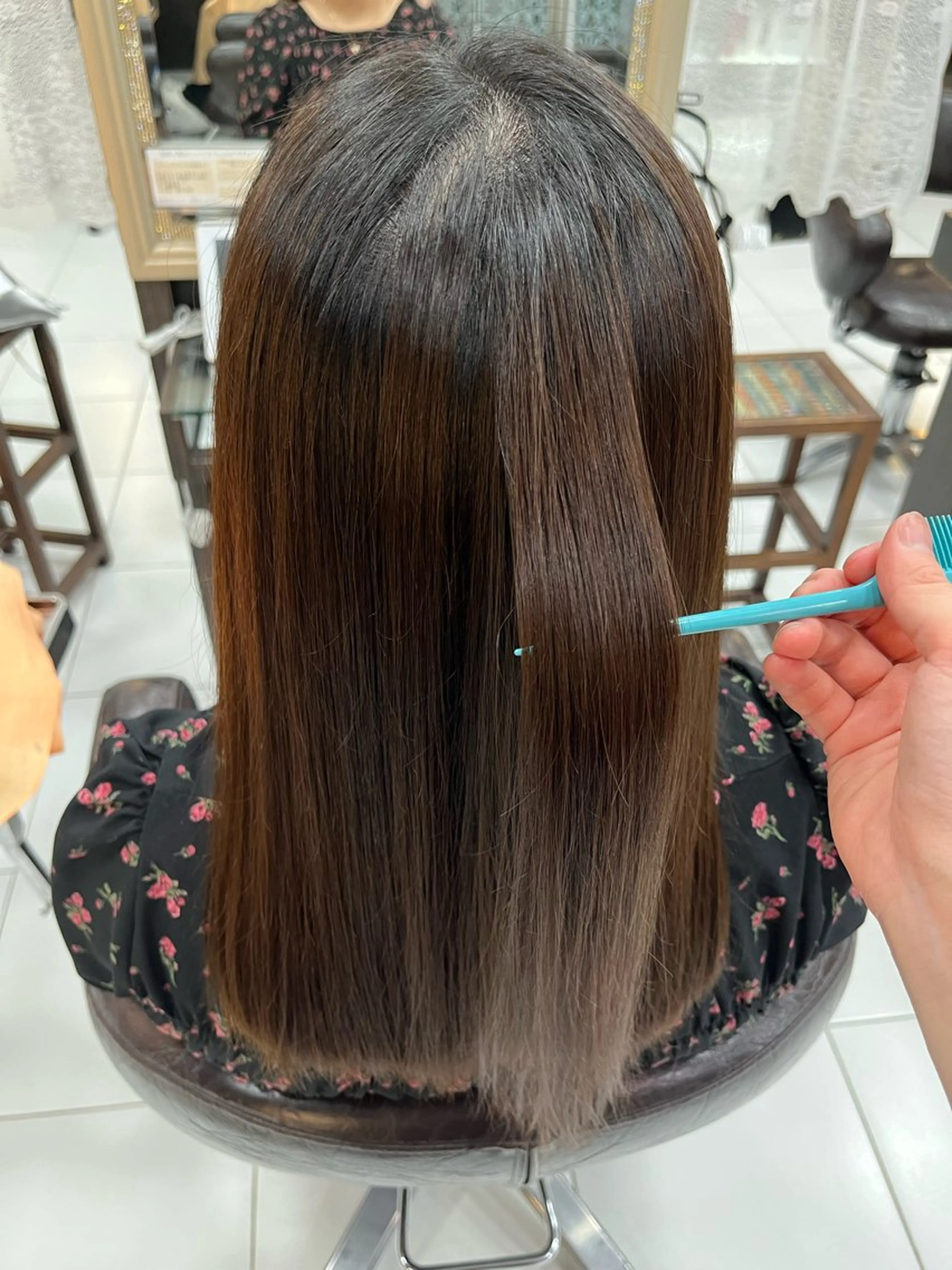 ロング カラーモデル募集 リナ🌟のヘアスタイル