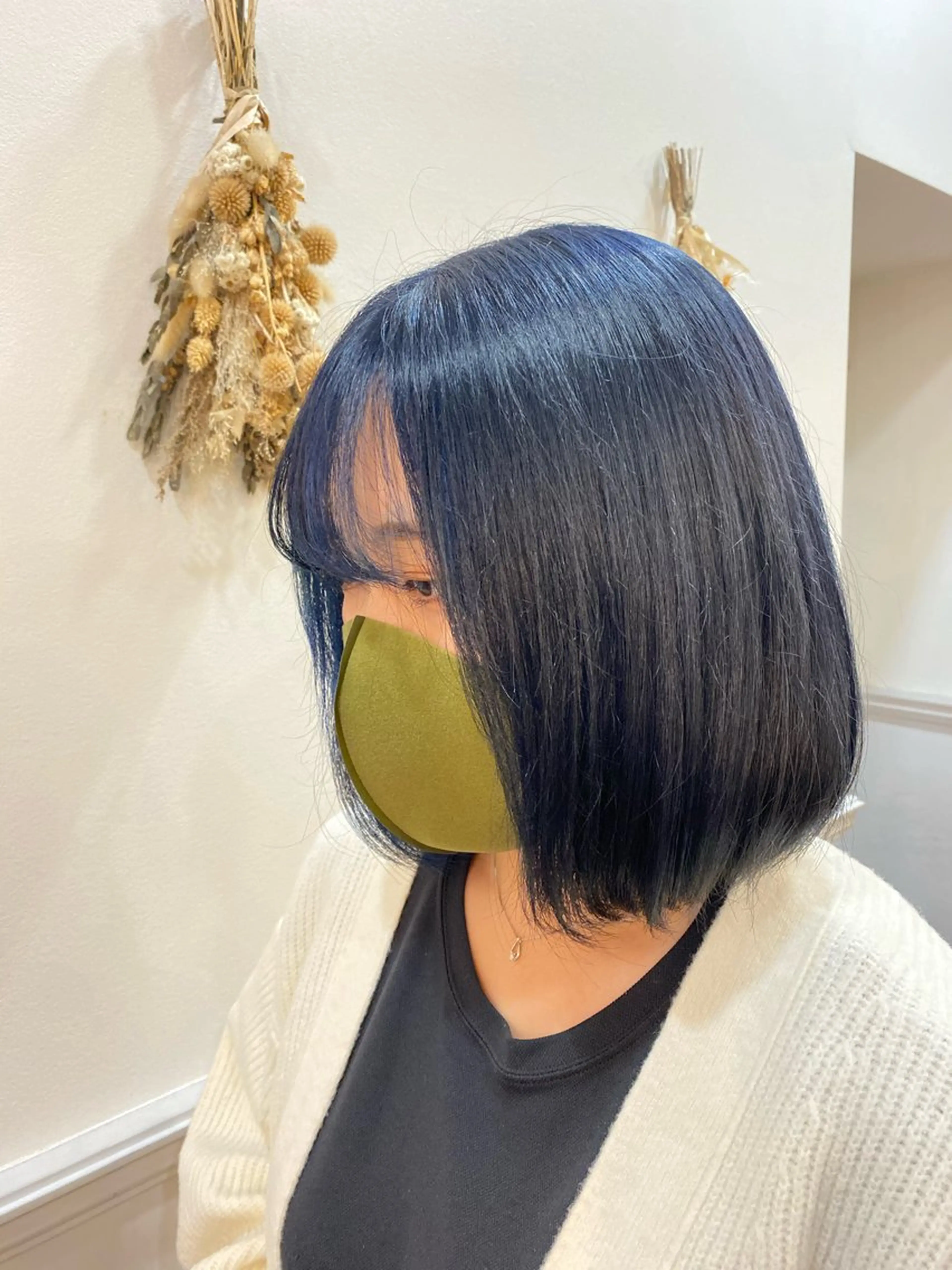 ミディアム ヘアカラー つじ みさき/ショートのヘアスタイル