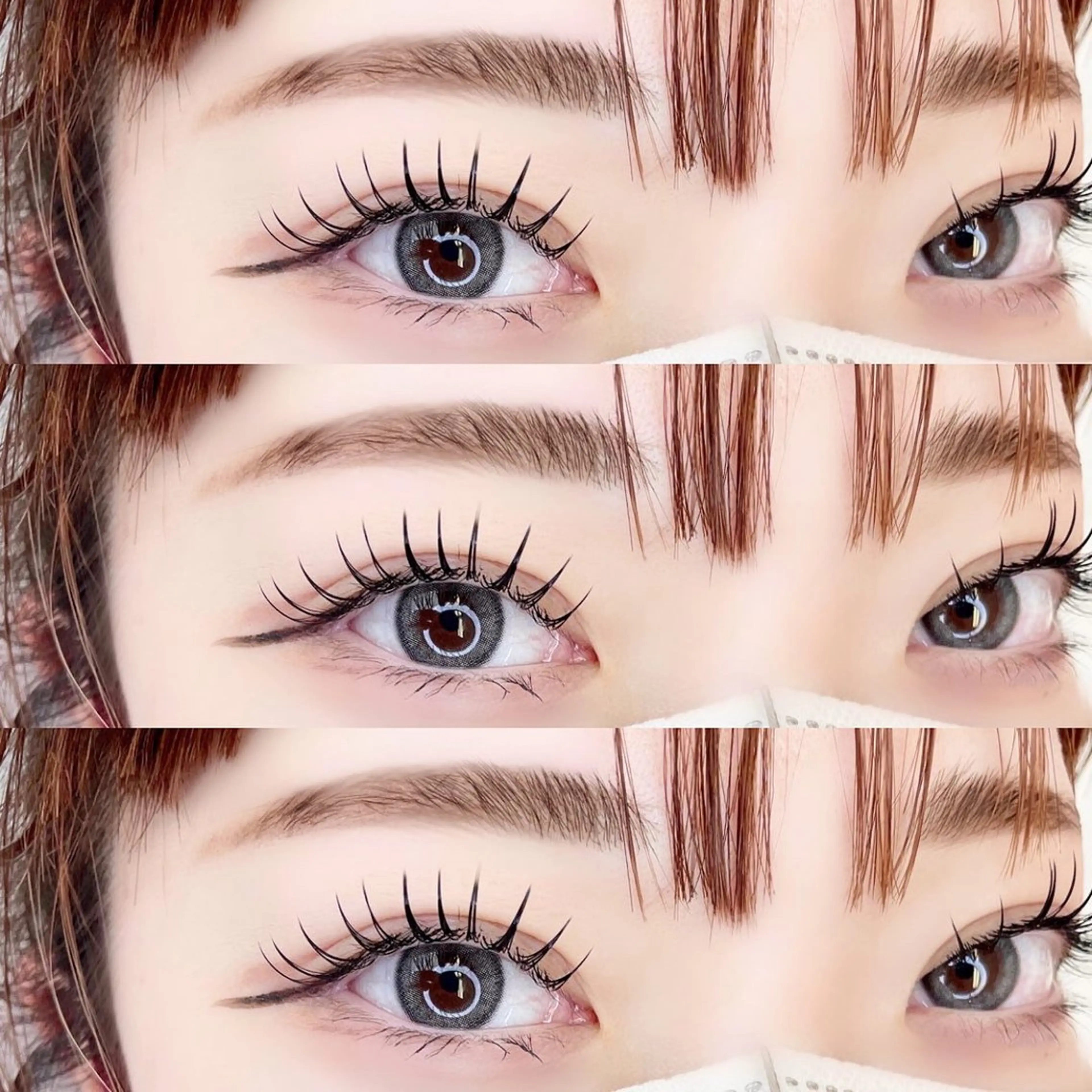 マツエク・マツパ 大阪福島 韓国まつげ Sayaka🤍🐩のマツエク・マツパデザイン