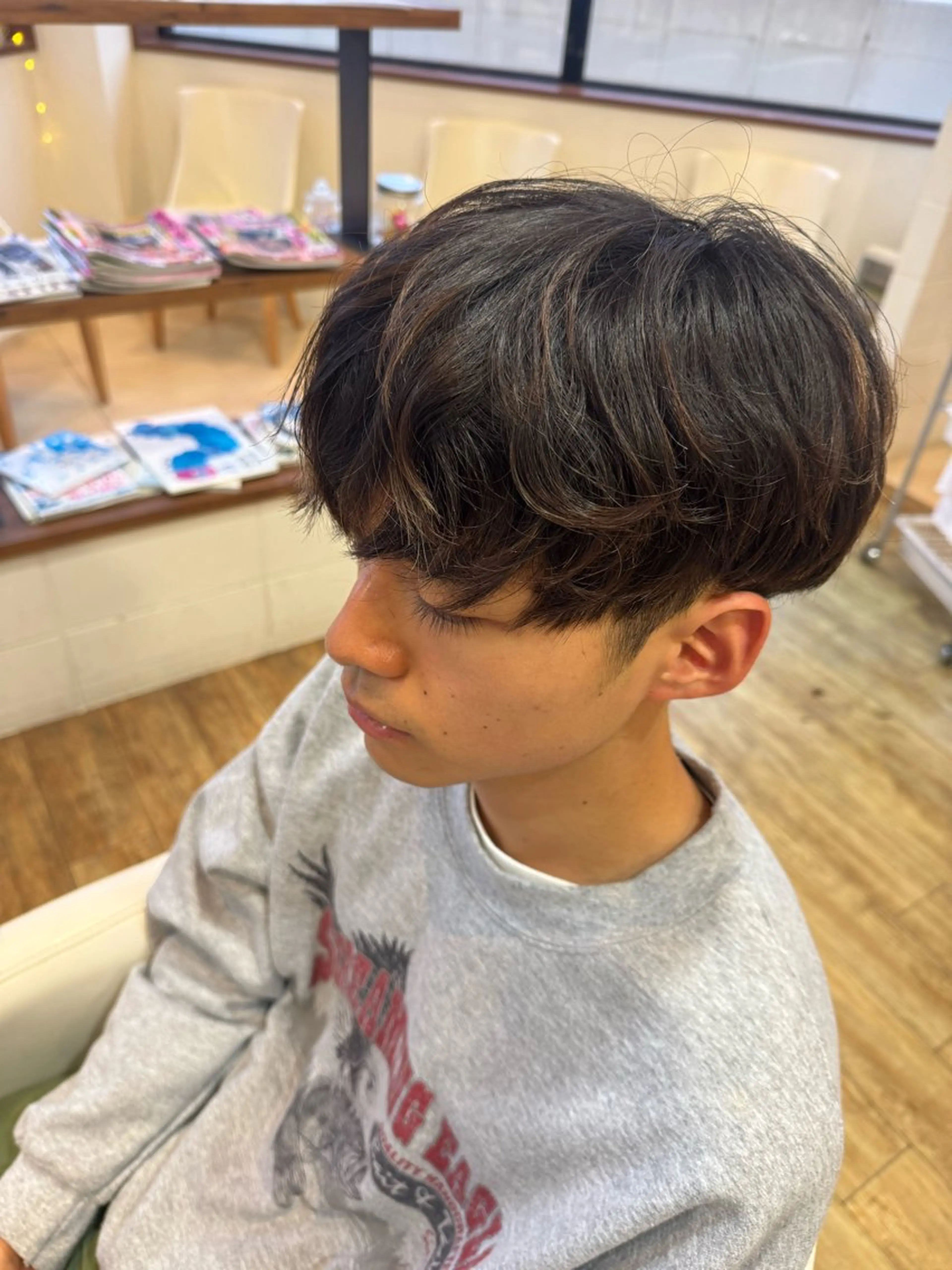 メンズ 對馬 小菜美のヘアスタイル