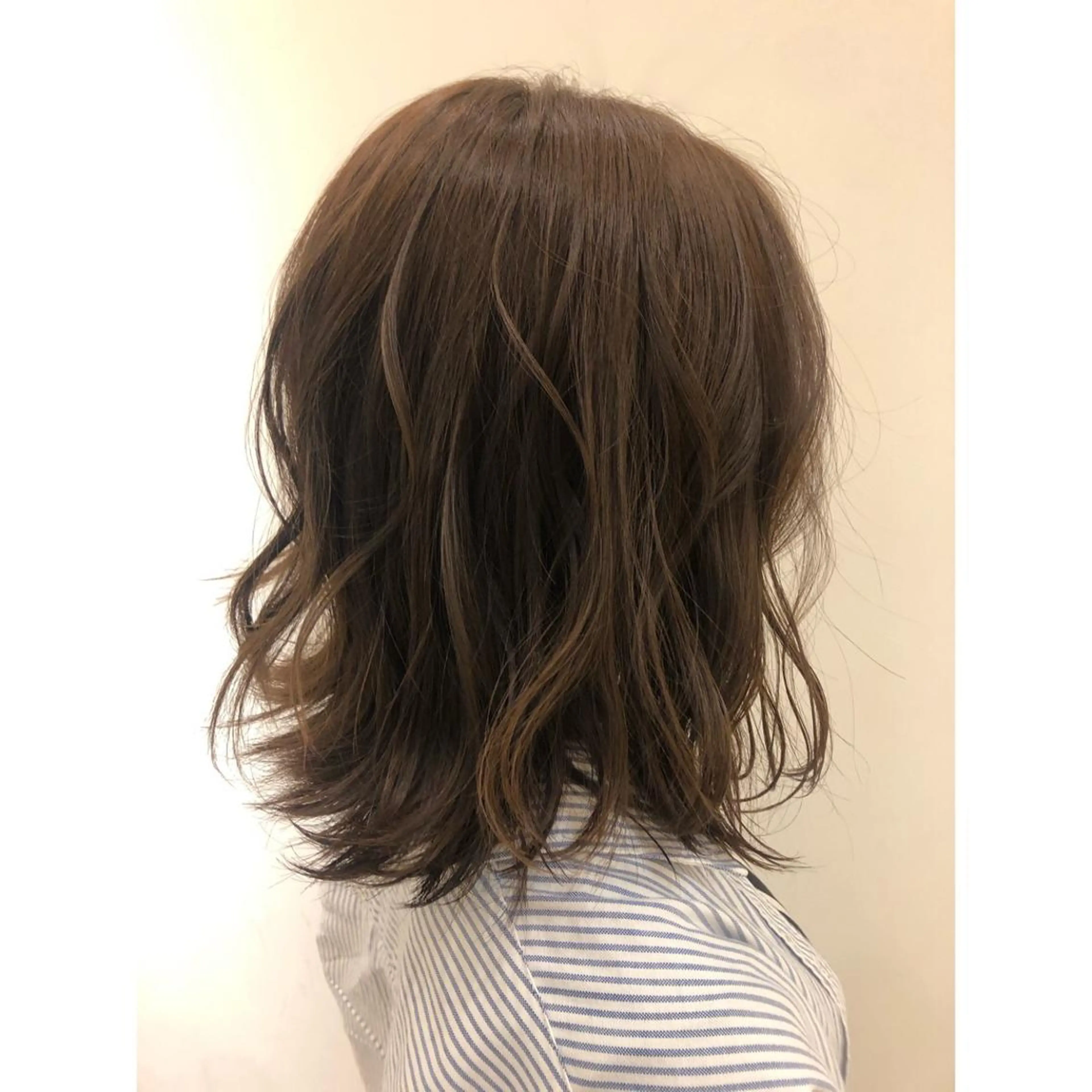 ミディアム カラー アッシュ ベージュカラー 💠つたふうか/ 韓国/メンズヘア💠のヘアスタイル