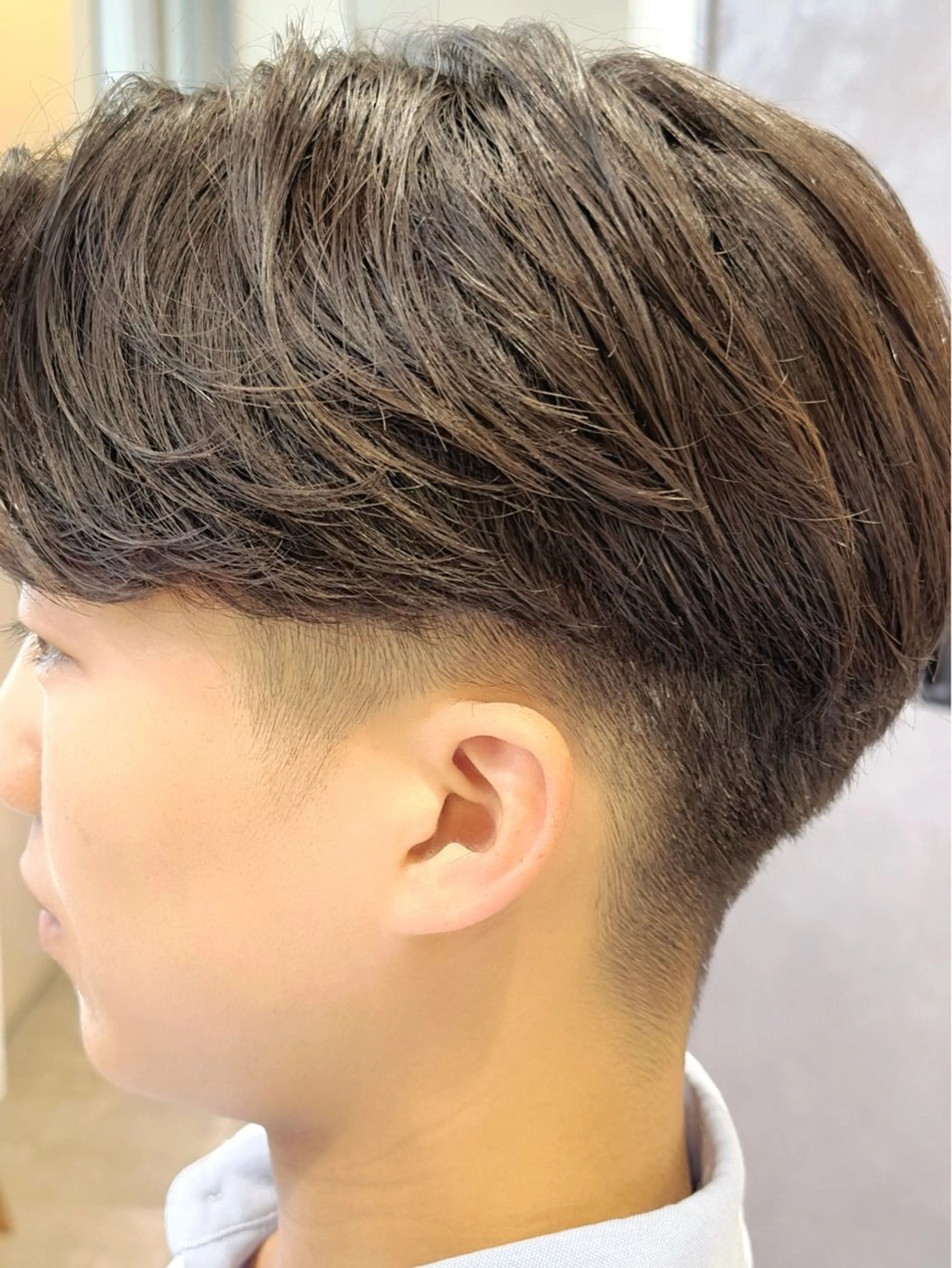 メンズ カット 【メンズパーマ】比嘉 啓人のヘアスタイル
