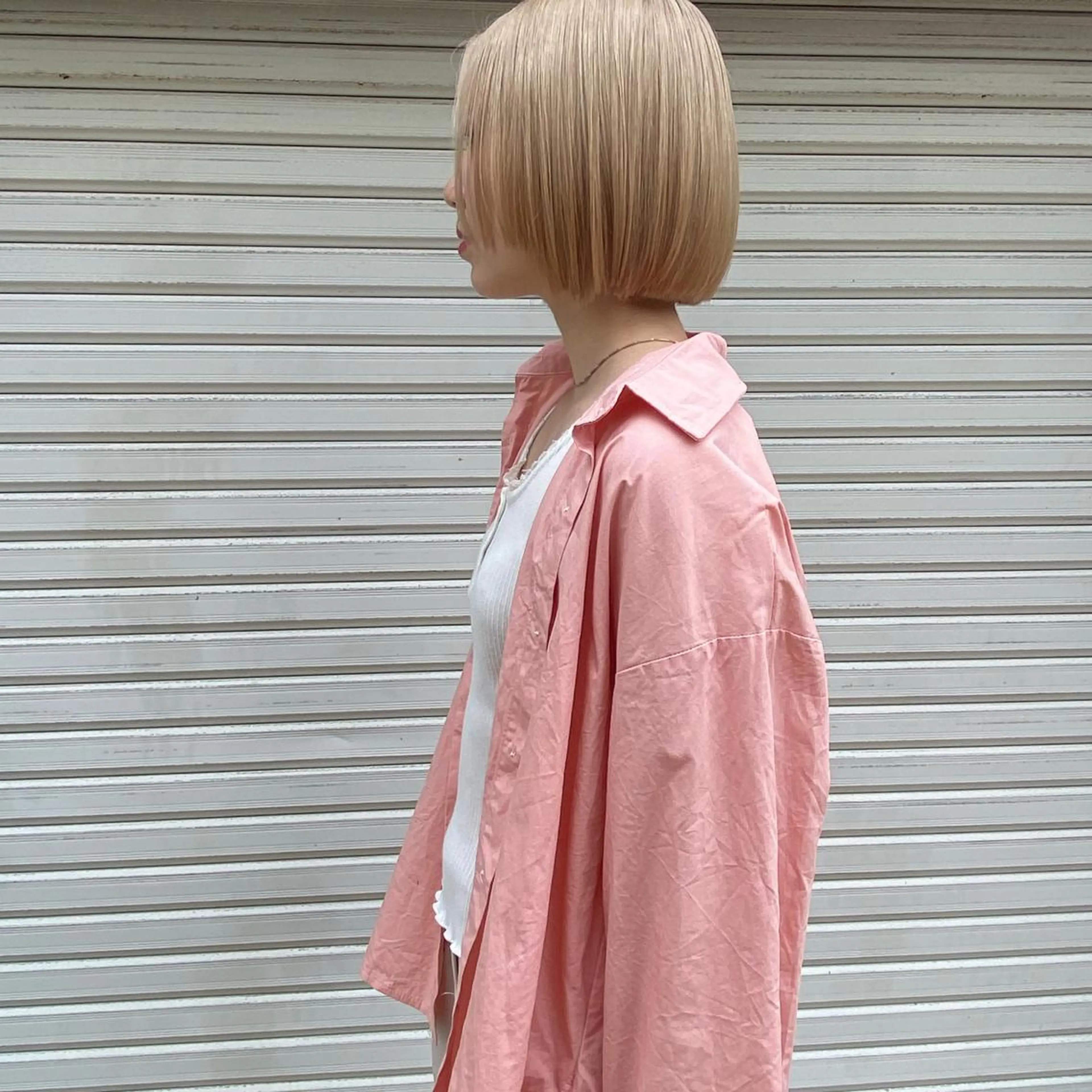 ミディアム カラー ブリーチカラーが人気 onnuのヘアスタイル