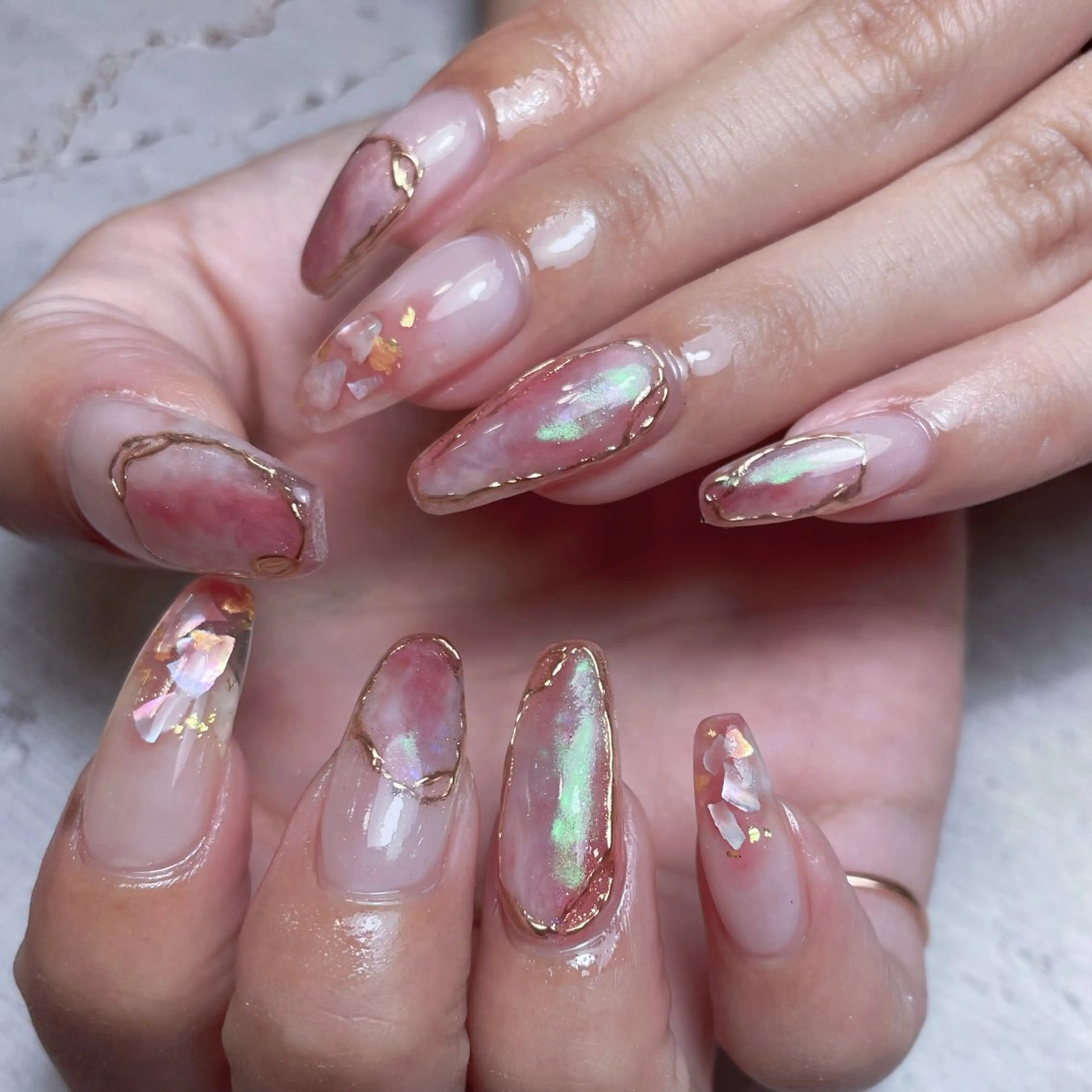 ネイル ハンドネイル nail&eyelash mate所属・京都/東向日/ ayumiのネイルデザイン