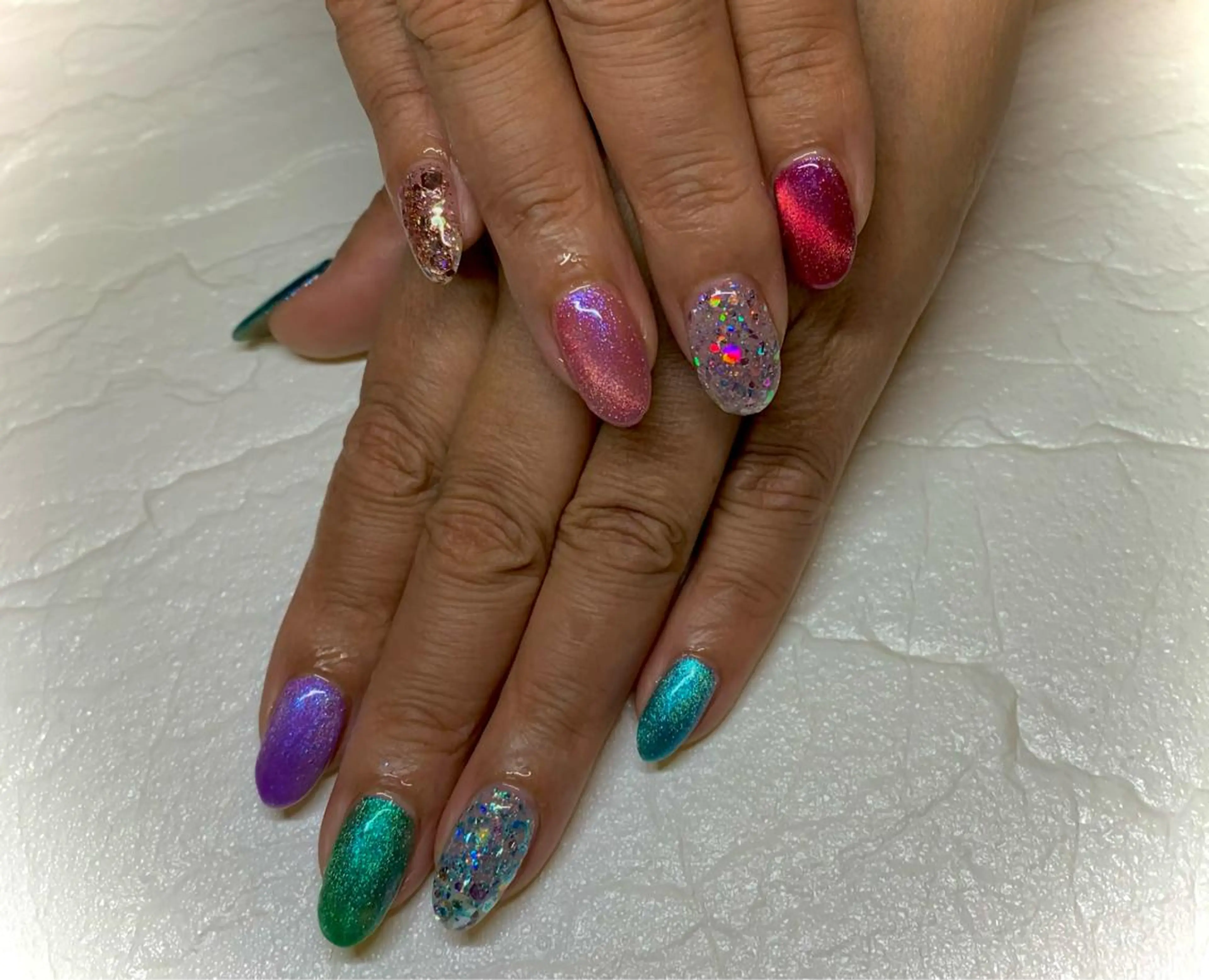 ネイル リンパ／美肌小顔専門サロンLiLi所属・Sakai Airiのネイルデザイン