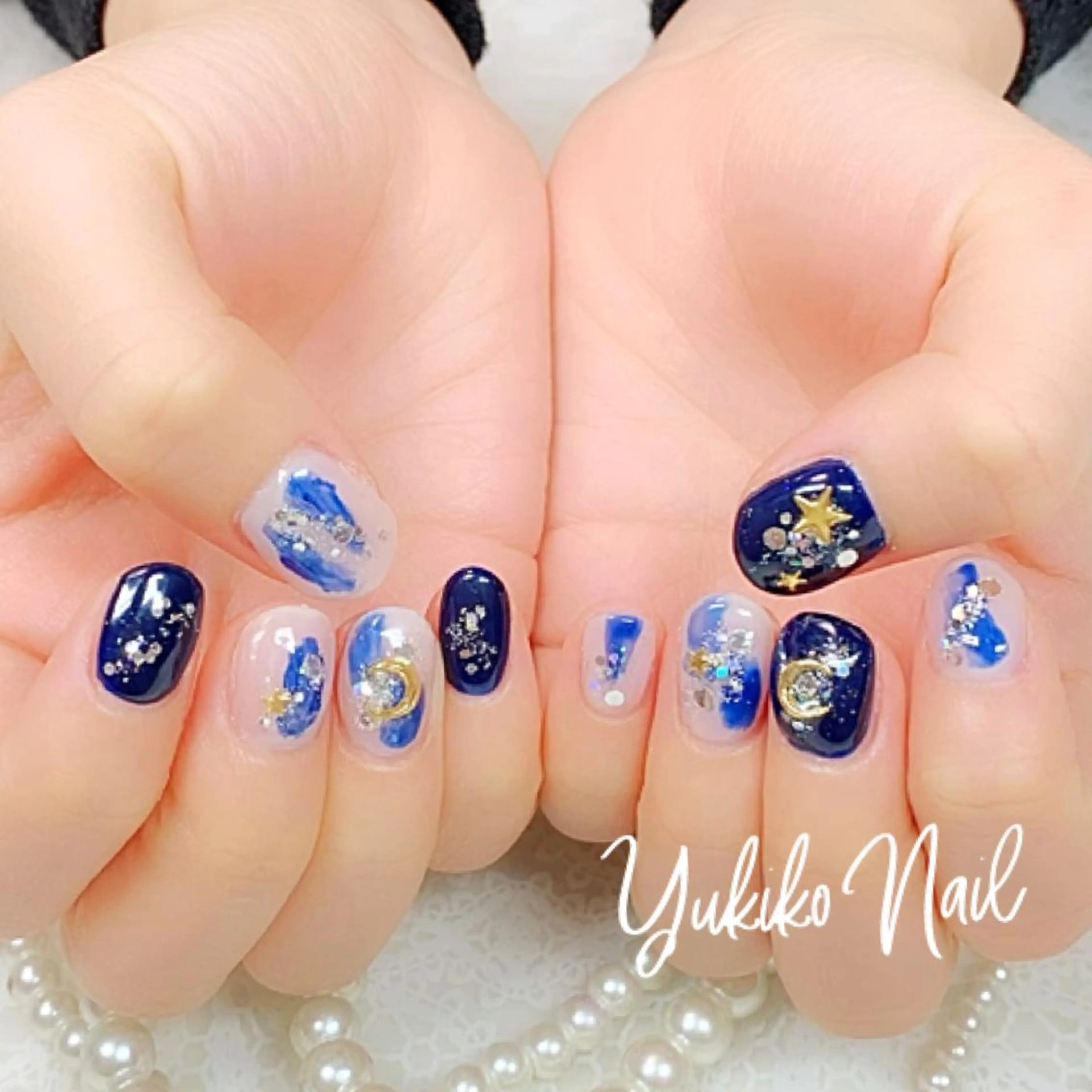 ネイル ニュアンスネイル ハンドネイル ユキコ ネイルのネイルデザイン