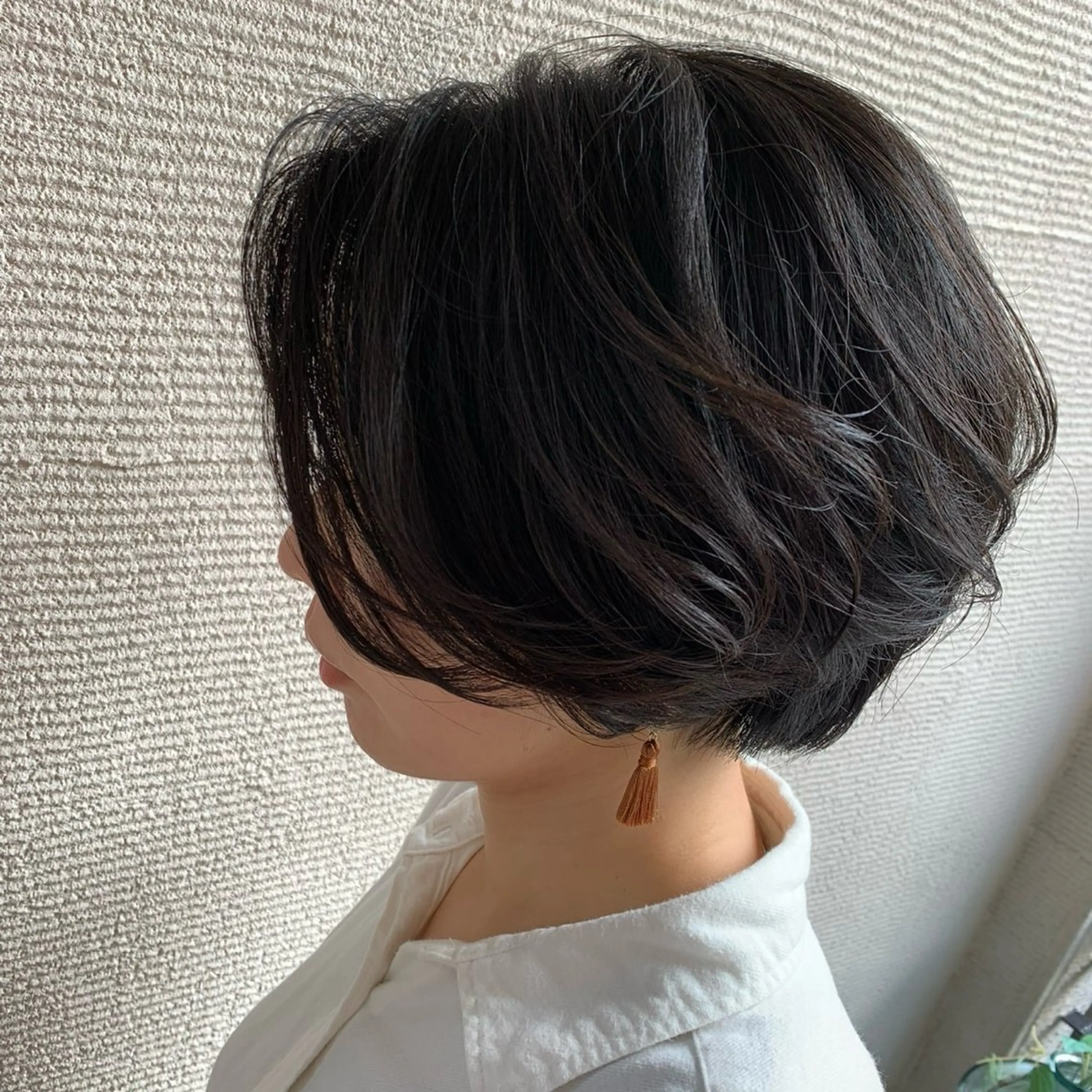 ショート 顔周りカット カット ʚ HONAMI ɞ カット/パーマのヘアスタイル