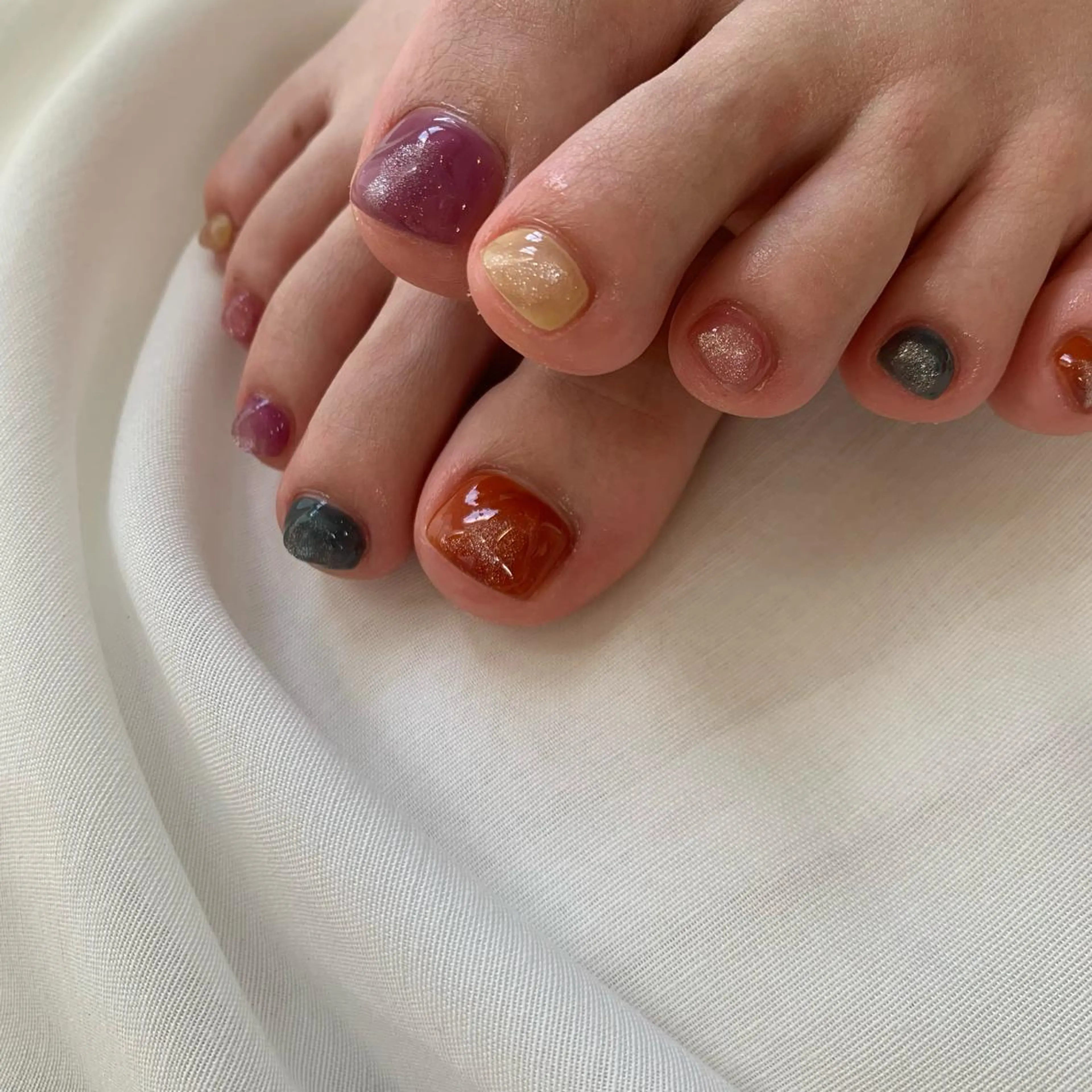 ネイル フットネイル 佐藤 穂乃香のネイルデザイン