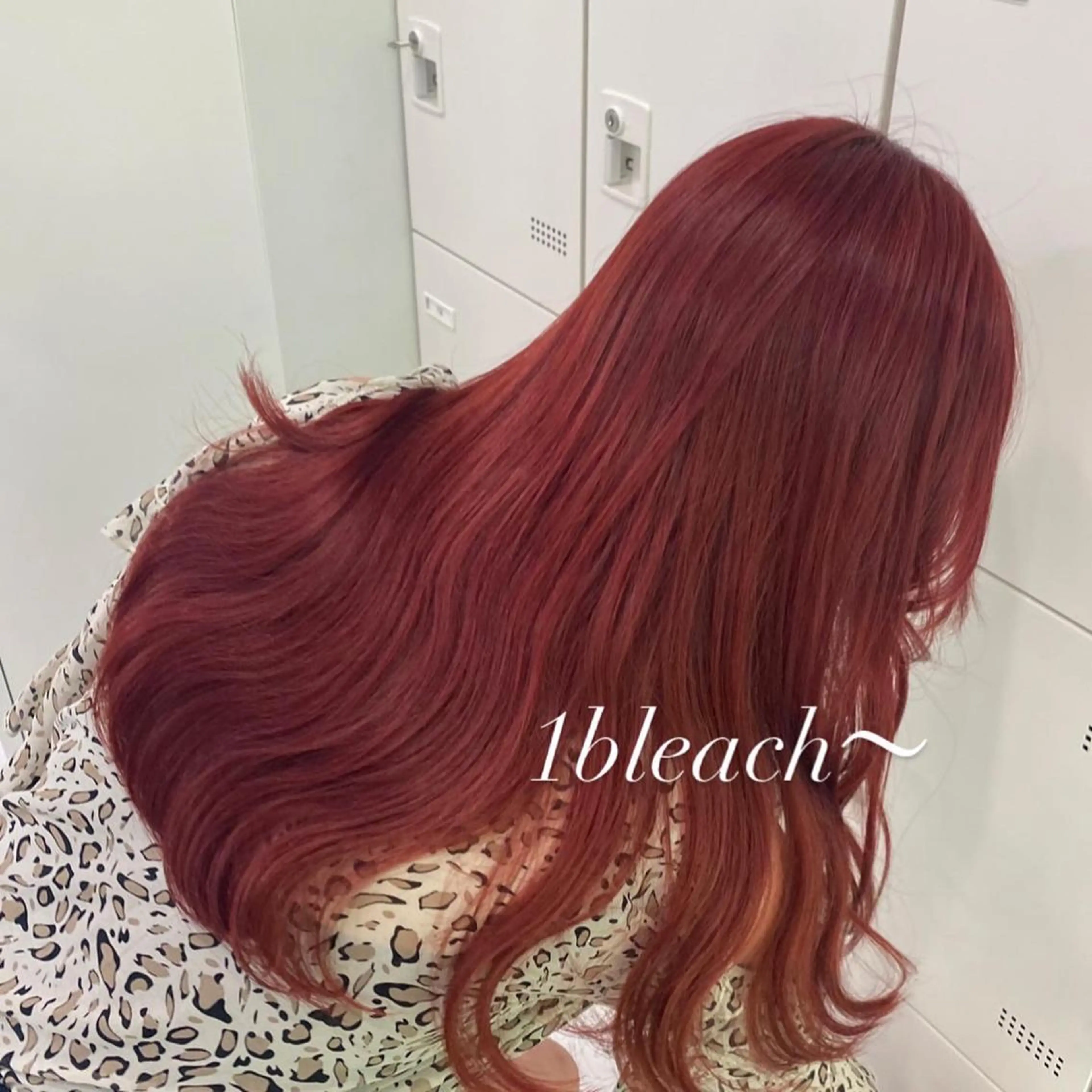 ロング カラー ヘアカラー トリートメント EARTH日吉店所属・🌼リナ🌼赤み消し オリーブ/ブラウンのヘアスタイル