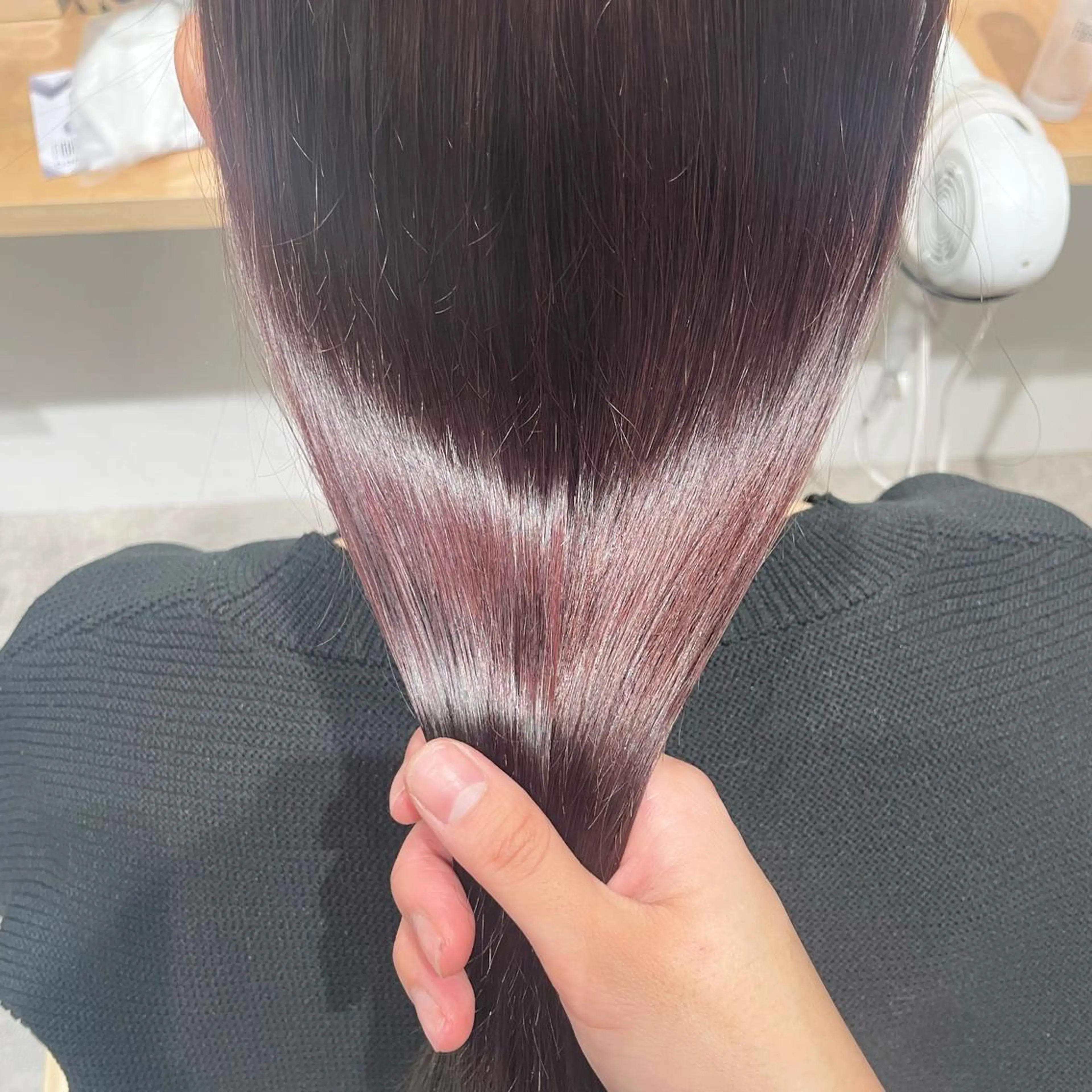 ロング カラー ブラウンカラー チョコレートブラウン ハイトーン🦄ネイル 💞のぶちのネイルデザイン