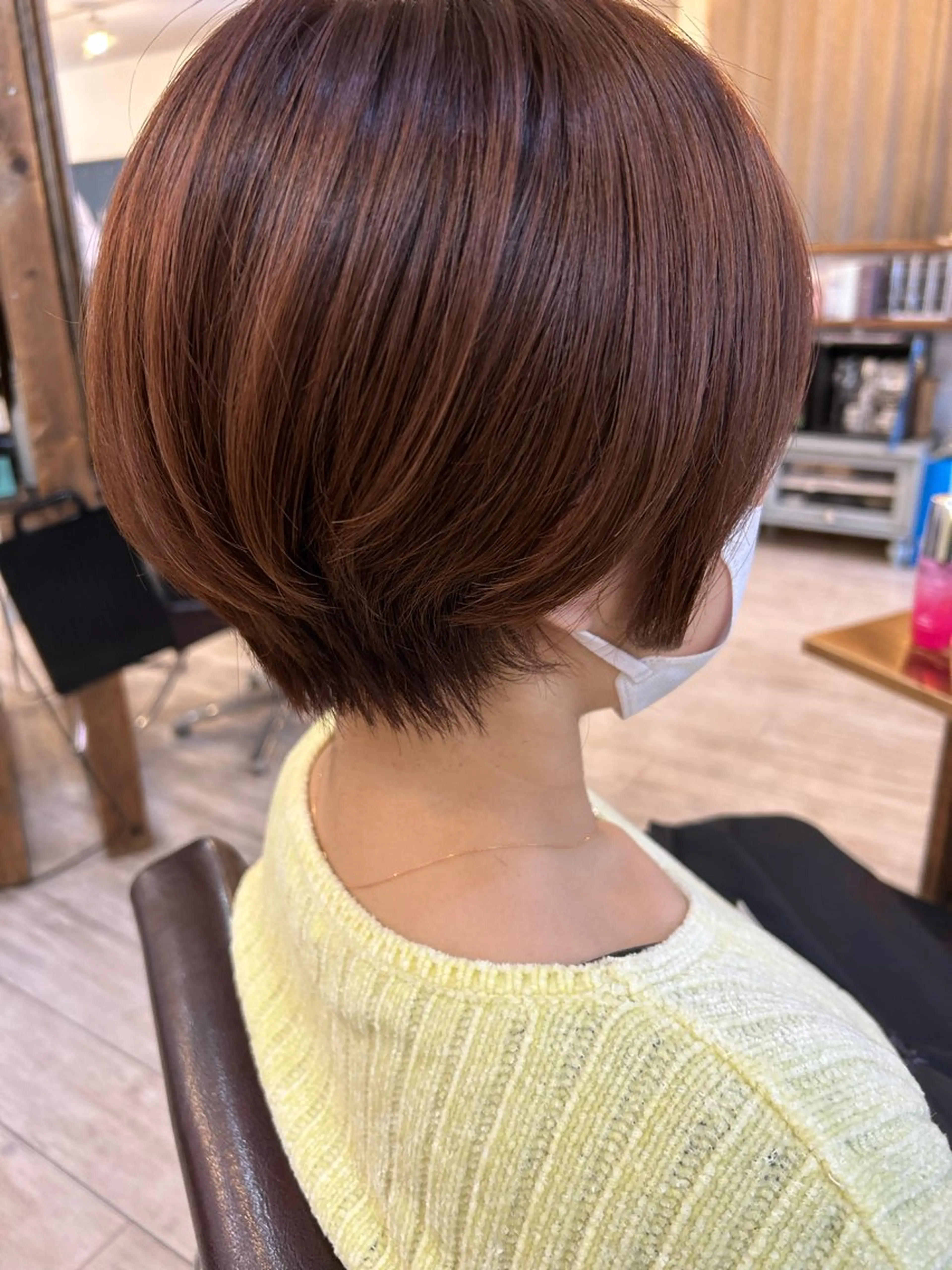 ショート カット Dear所属・Dear 秋田有美のヘアスタイル