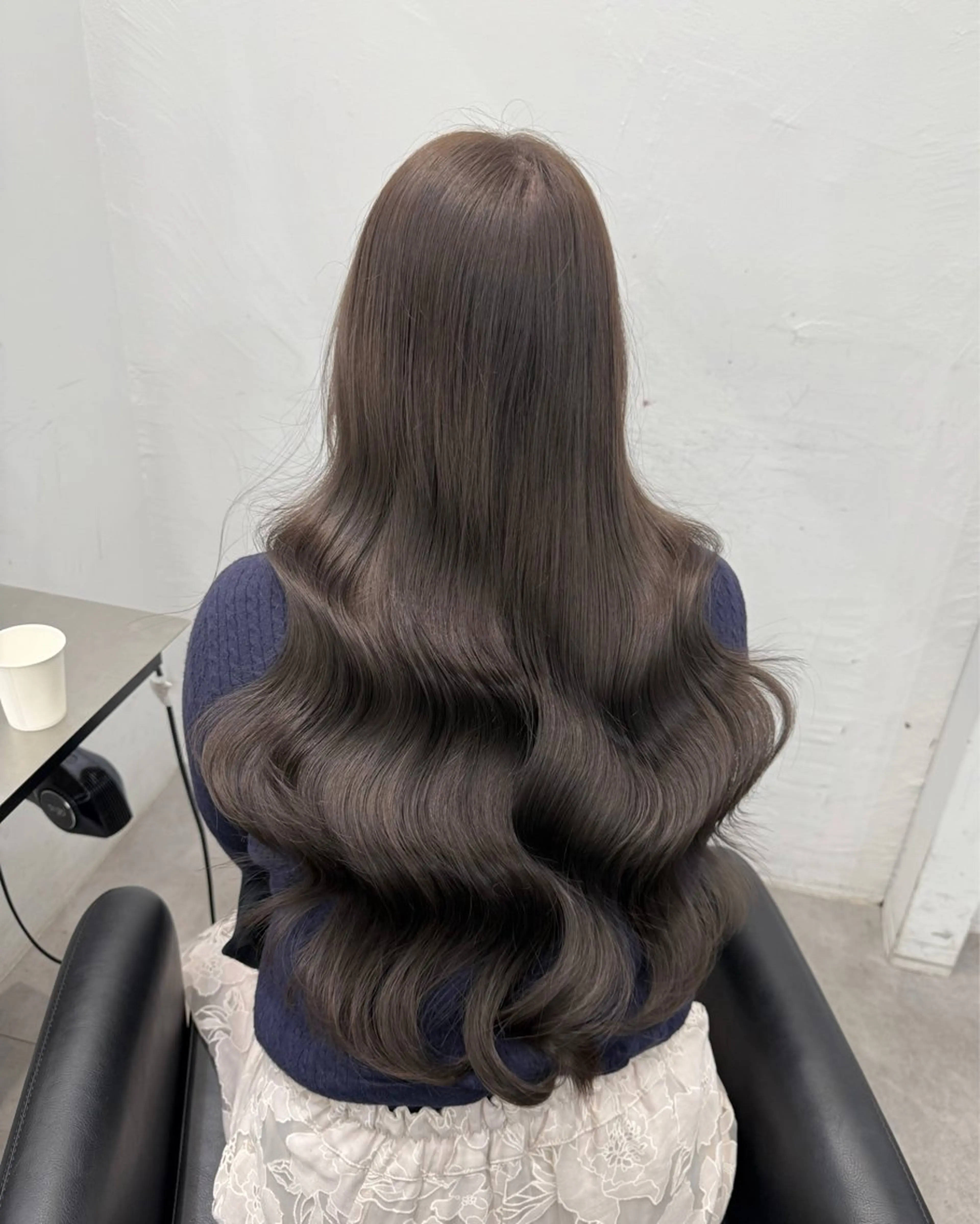 ロング カット ヘアカラー トリートメント 髪質改善× ブリーチなしyutoのヘアスタイル