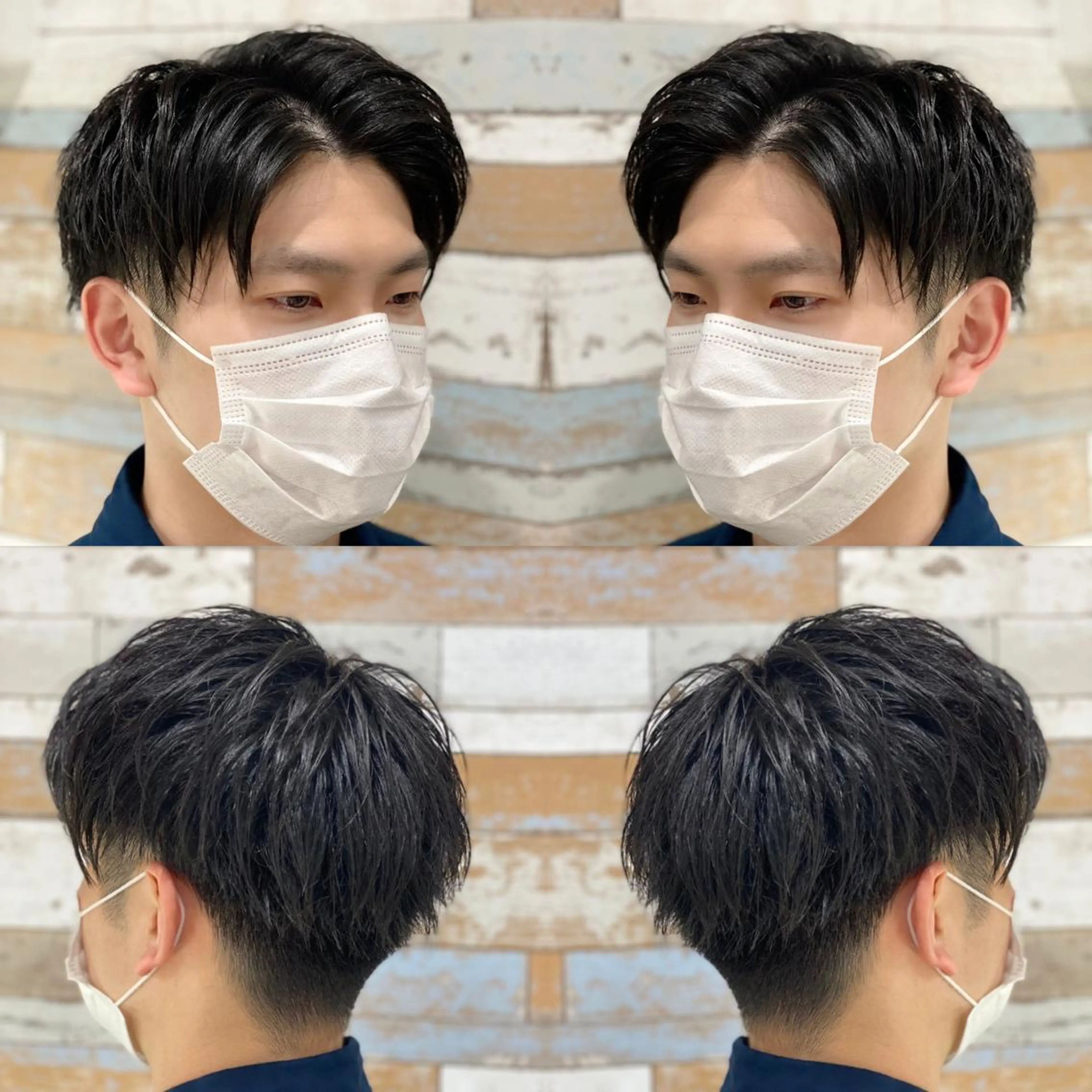 ショート メンズ カット "PEPPU "所属・派手髪、ハイトーン ショートヘアShinのヘアスタイル