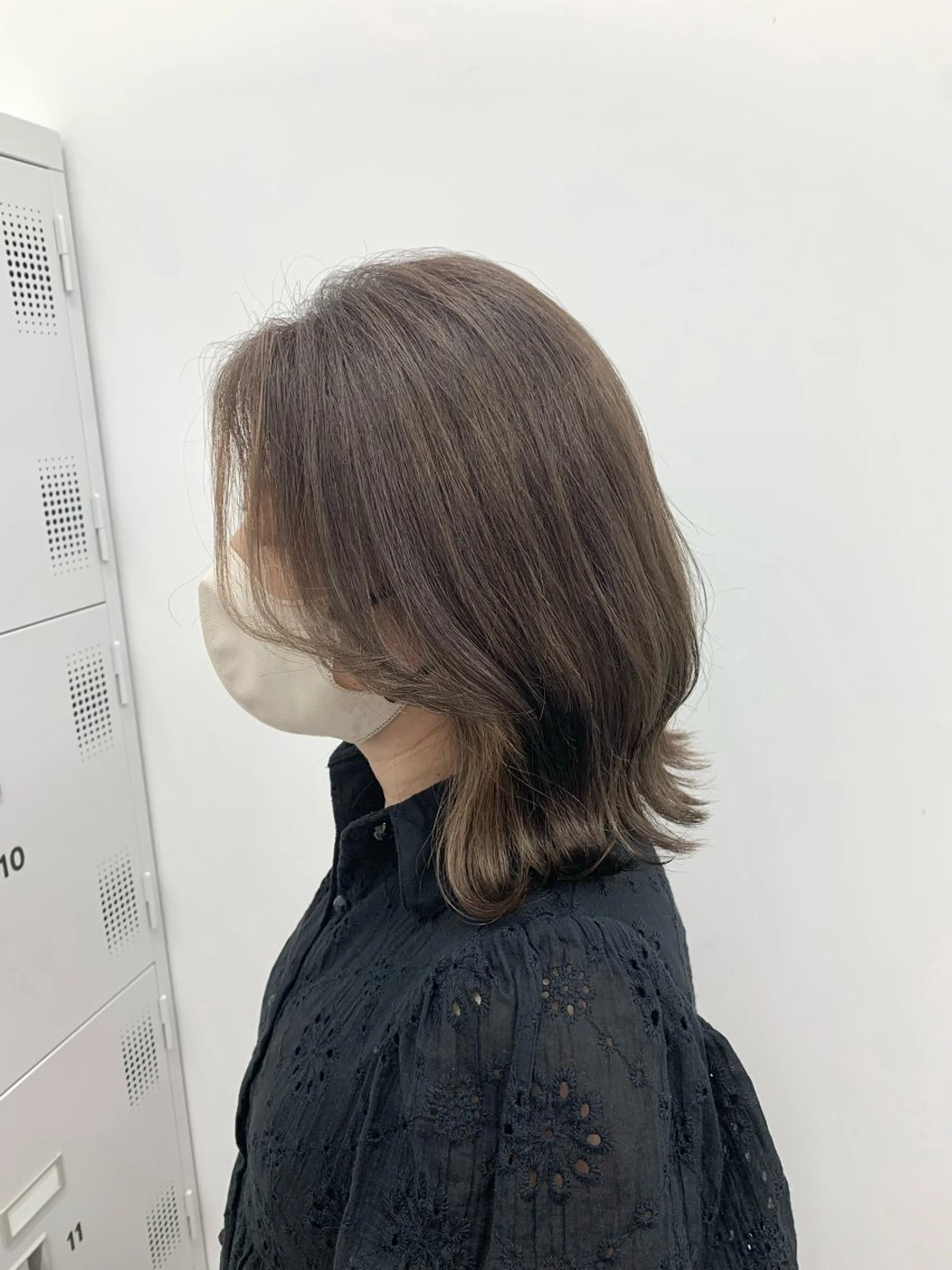 ミディアム カラー アッシュ ベージュカラー ヘアカラー ヘッドスパ 本格ヘッドスパ🌿 ×ヘア　佐藤のヘアスタイル
